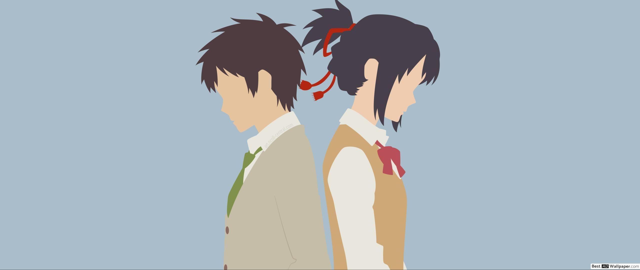2560x1080 Taki And Mitsuha Png