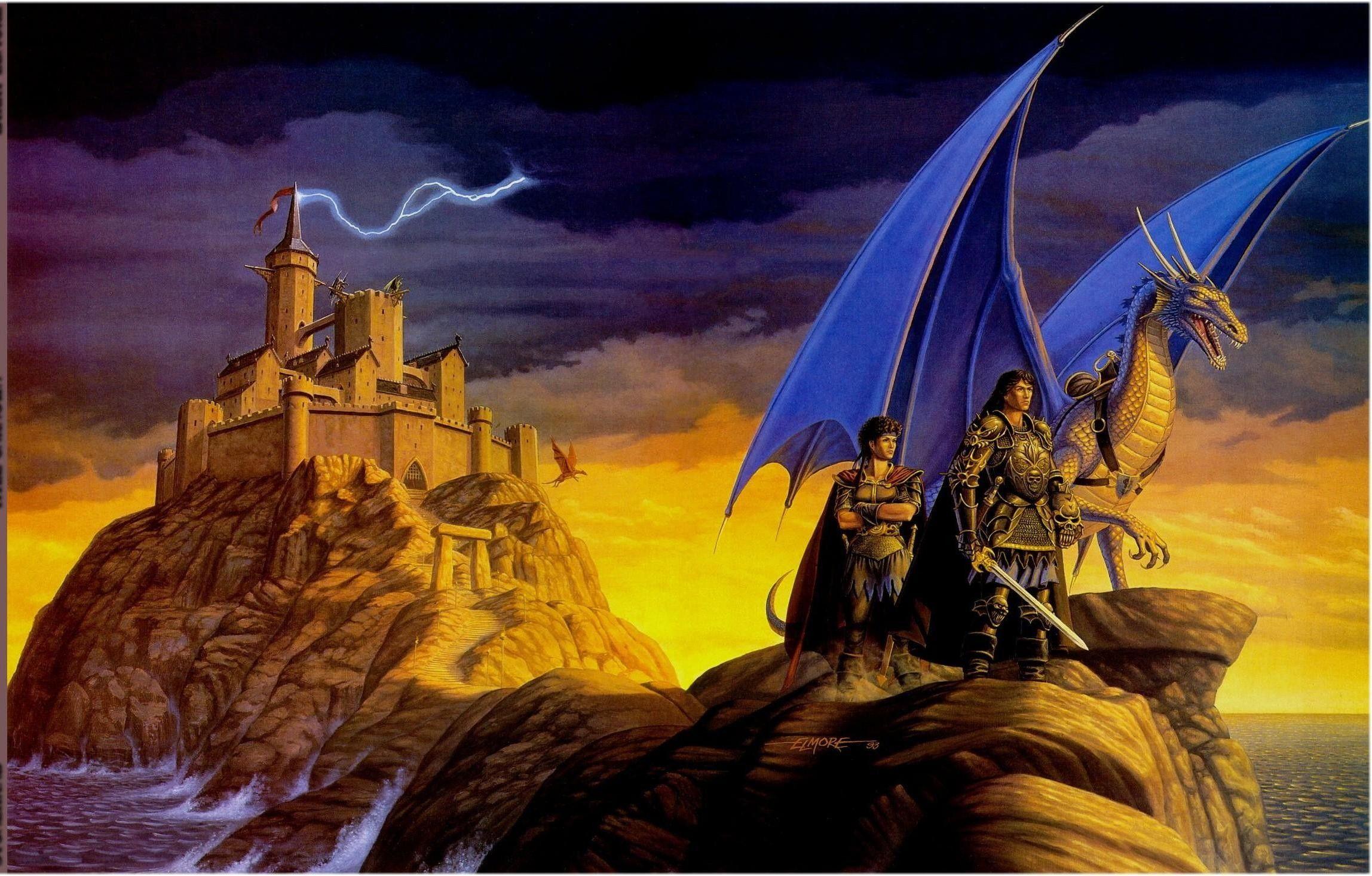2296x1466 Dragonlance Wallpaper