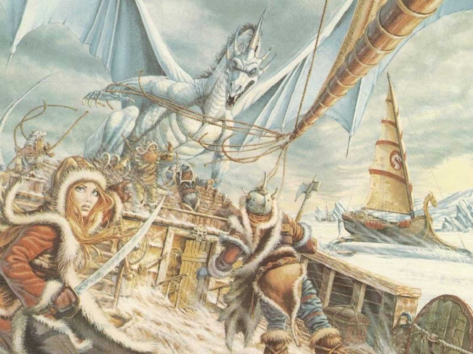1600x1200 Dragonlance Wallpaper