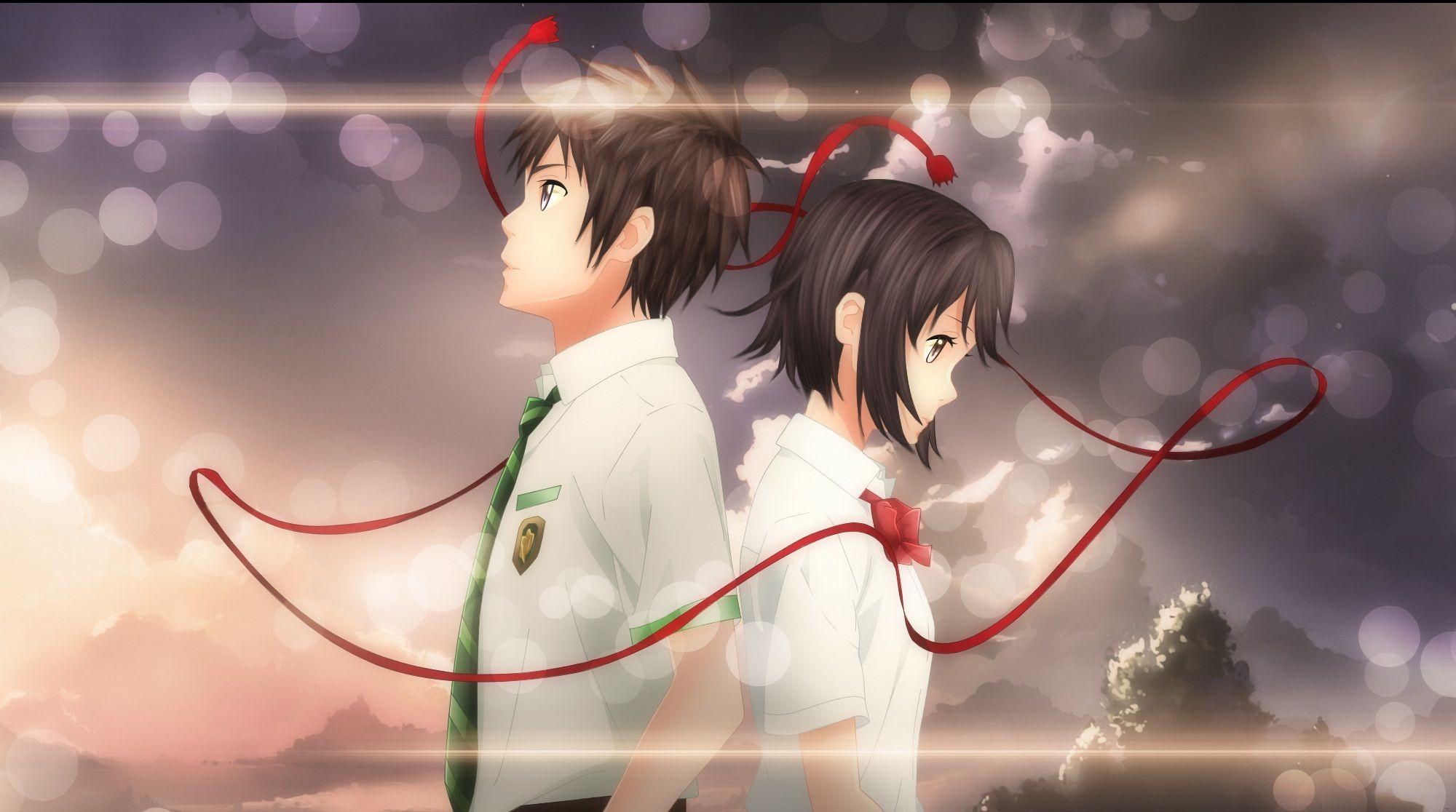 2000x1116 Mitsuha Miyamizu Taki Tachibana Wallpaper:2000x1116