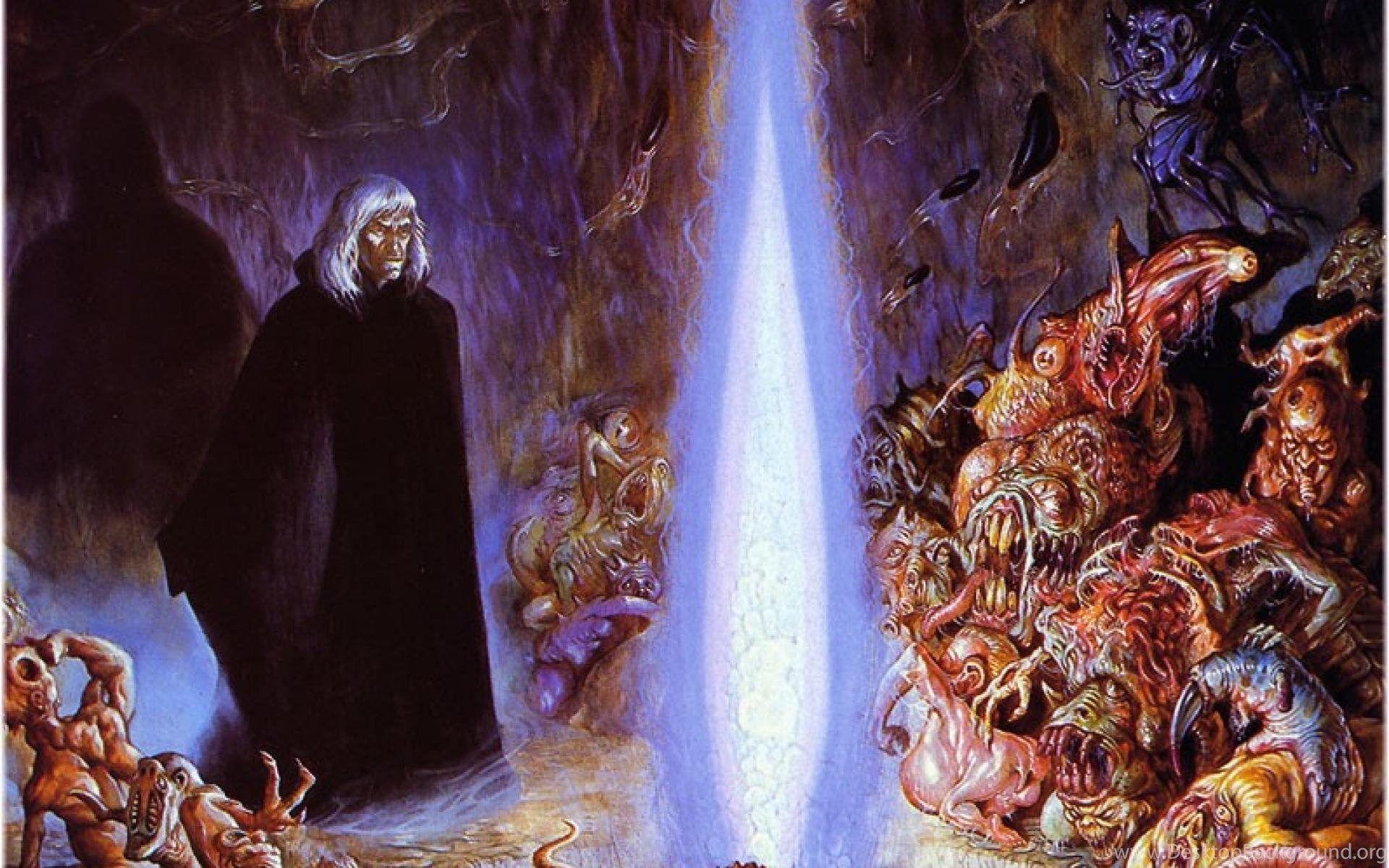 1920x1200 Fantasy Drawings Raistlin Dragonlance Jeff Easley Living Things Desktop Background