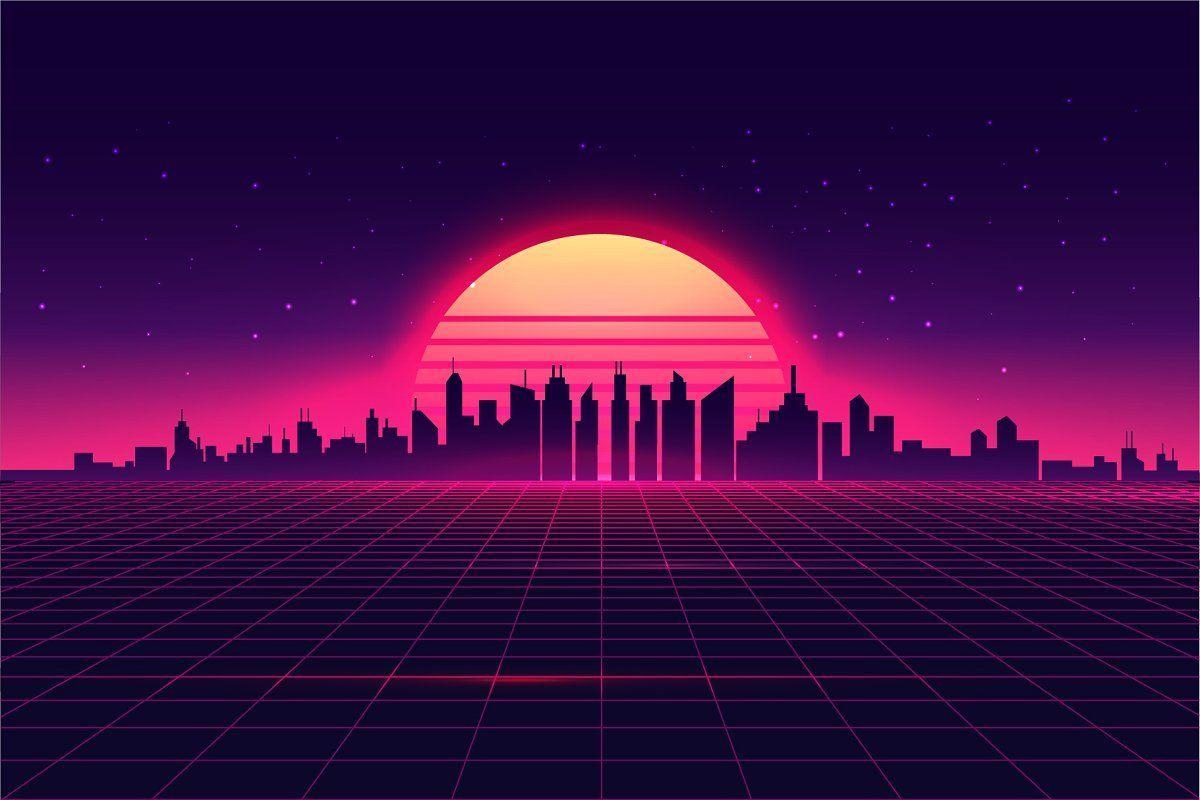 Vaporwave Sunset Wallpapers - Top Free Vaporwave Sunset Backgrounds ...