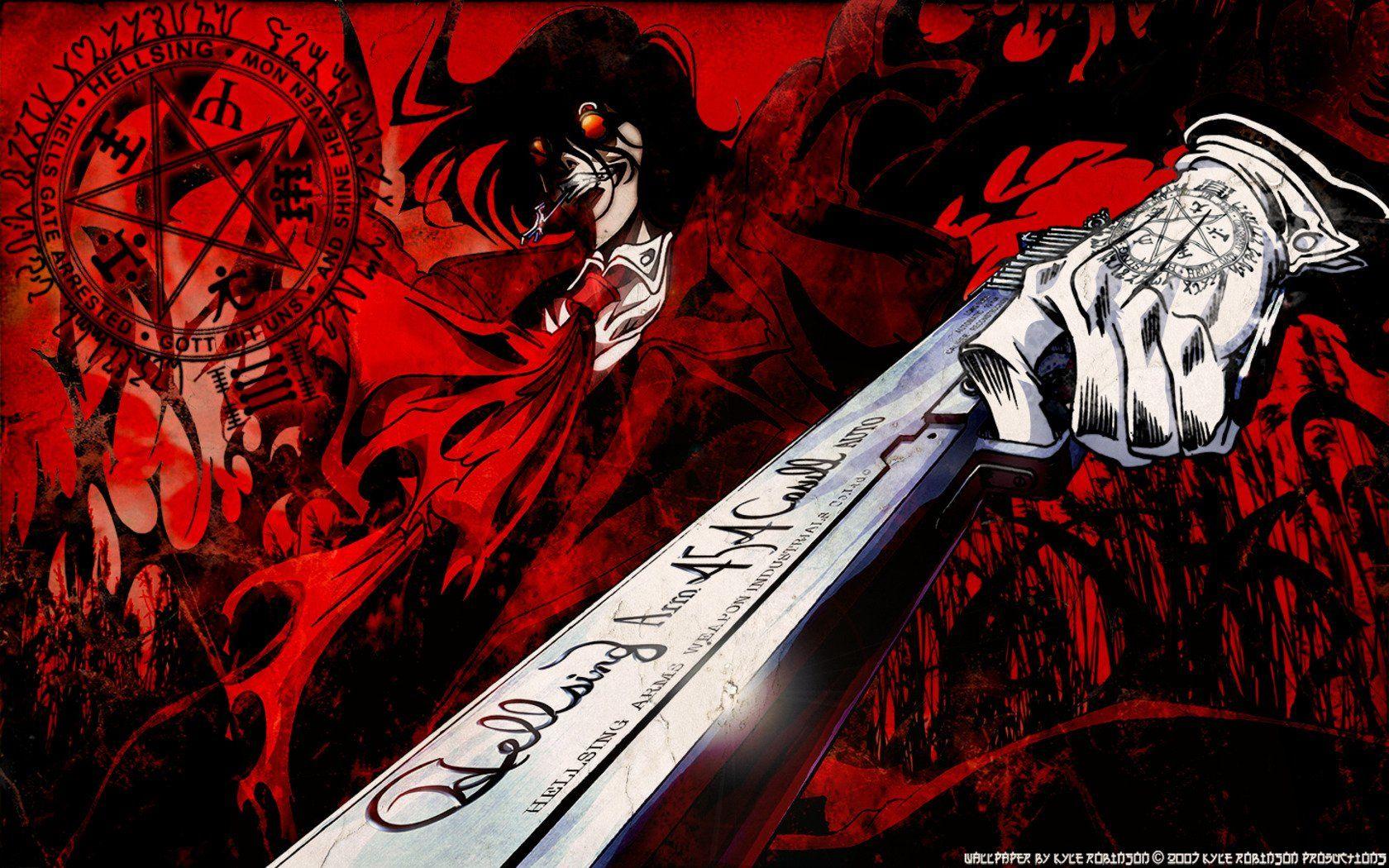 Hellsing Anime Wallpapers Top Free Hellsing Anime Backgrounds Wallpaperaccess