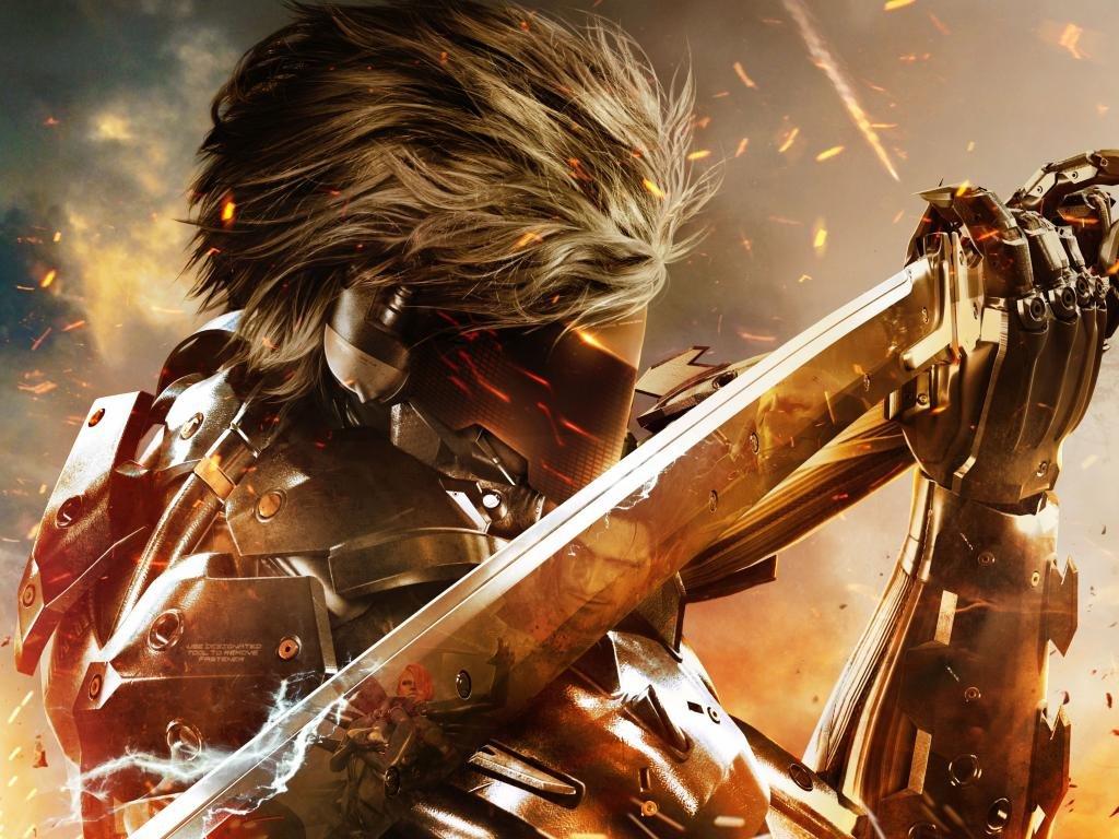 1024x768 Metal Gear Rising: Revengeance (MGR) wallpaper HD for desktop background