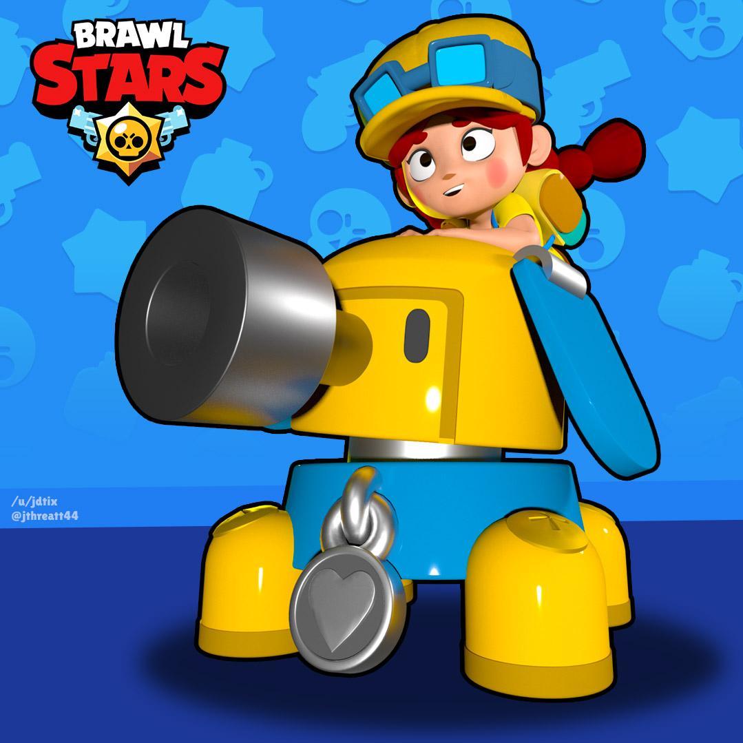 1079x1079 I 3D Modeled Jessie and made a wallpaper thingie (MIC)