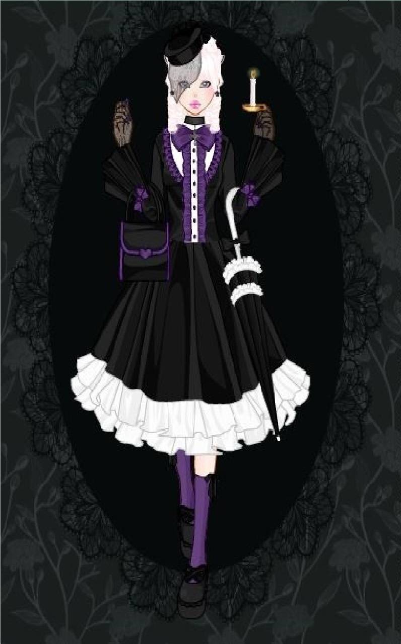 796x1280 Gothic Lolita wallpaper
