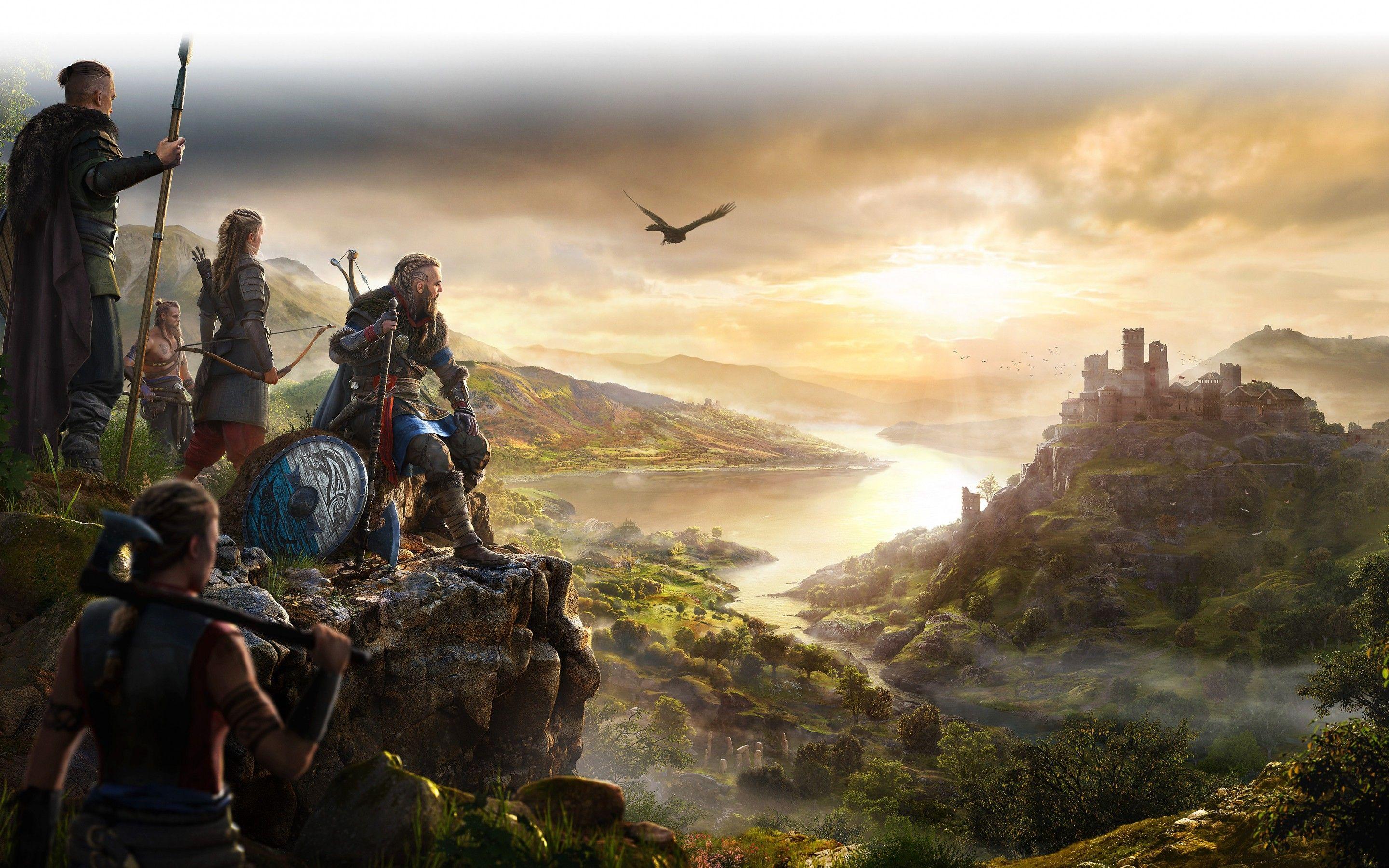 2880x1800 Assassin's Creed Valhalla Wallpaper 4K, Vikings, Gameplay, 2020 Games, Games