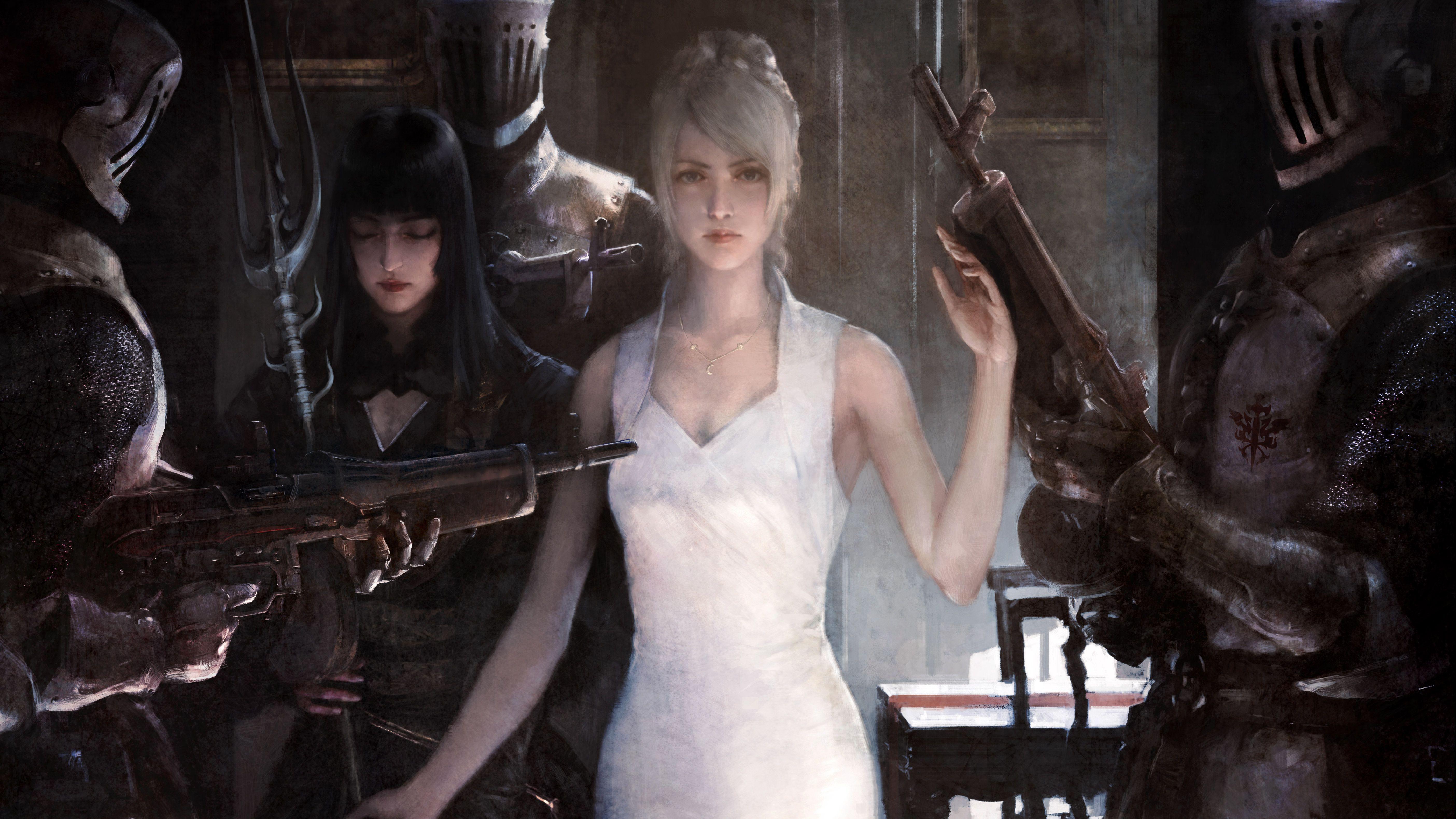 5617x3159 Luna Final Fantasy XV, HD Games, 4k Wallpaper, Image, Background, Photo and Picture