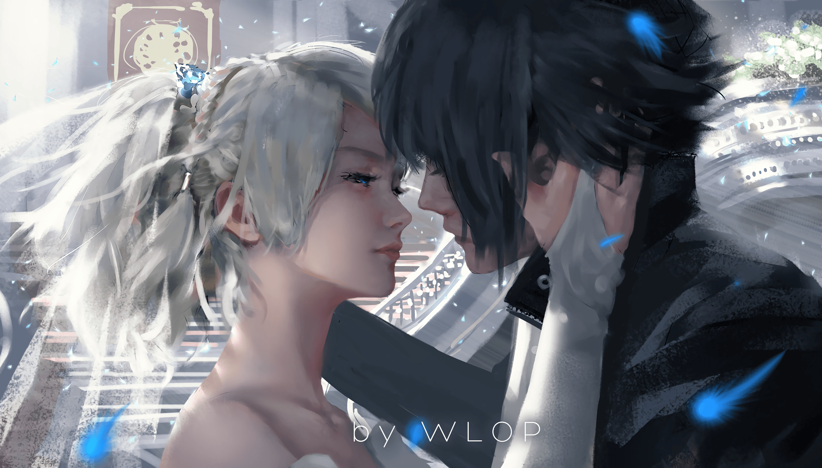 2800x1596 Lunafreya Nox Fleuret Wallpaper
