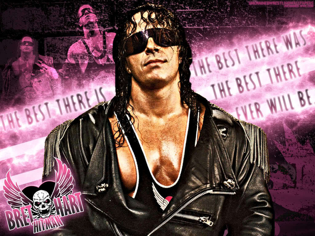 1024x768 Bret HIT MAN Hart hitman Hart Wallpaper