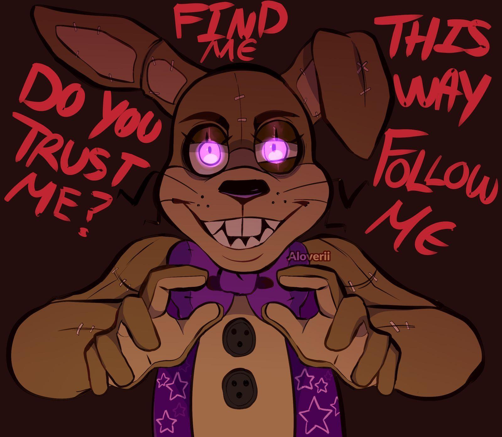 Glitchtrap Fanart  Five Nights At Freddy's Amino