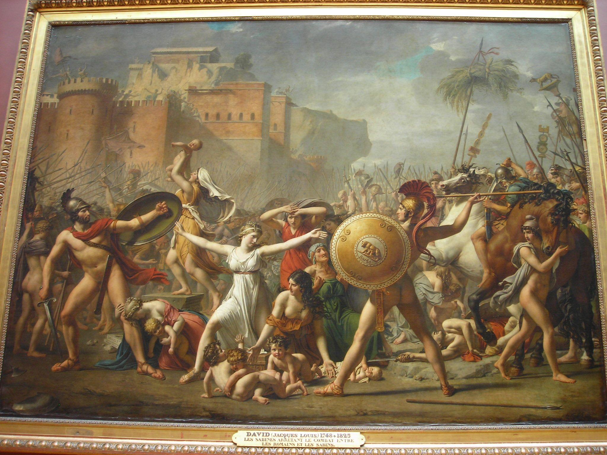 2048x1536 Jacques Louis David, Les