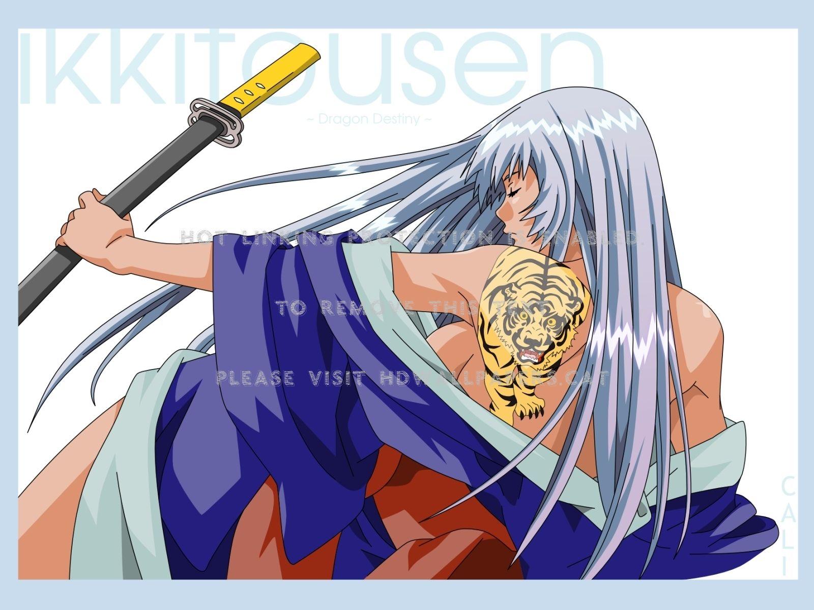 1600x1200 chou un shiryuu ikki tousen anime