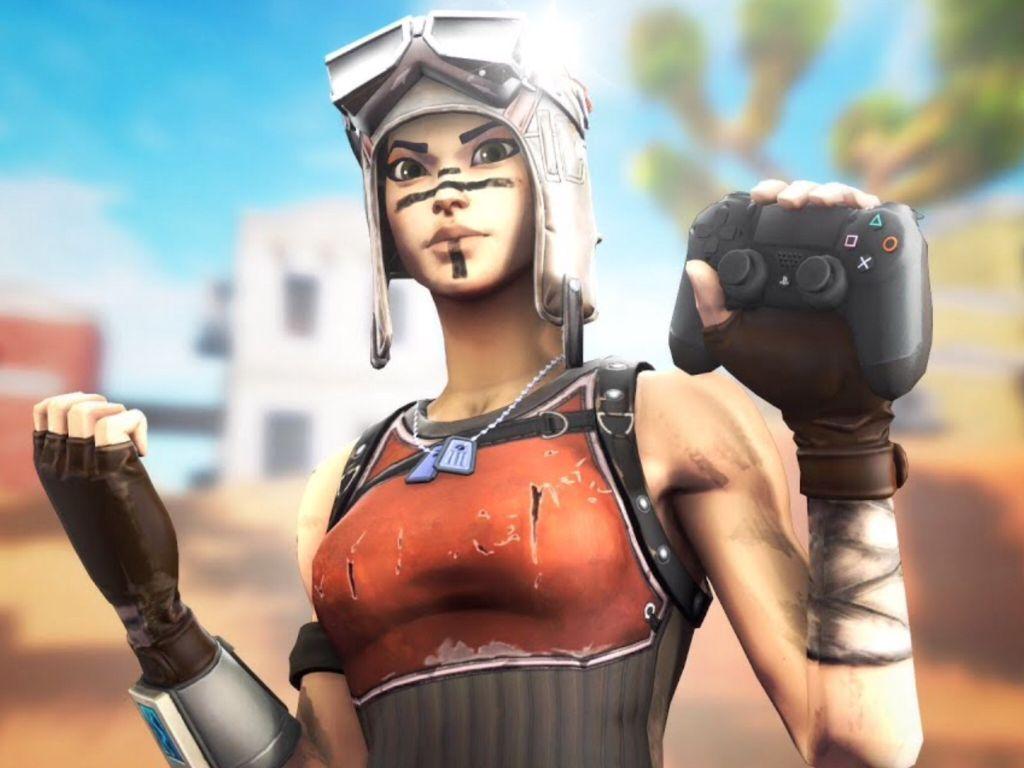 1024x768 Hình nền Fortnite tuyệt vời Renegade Raider