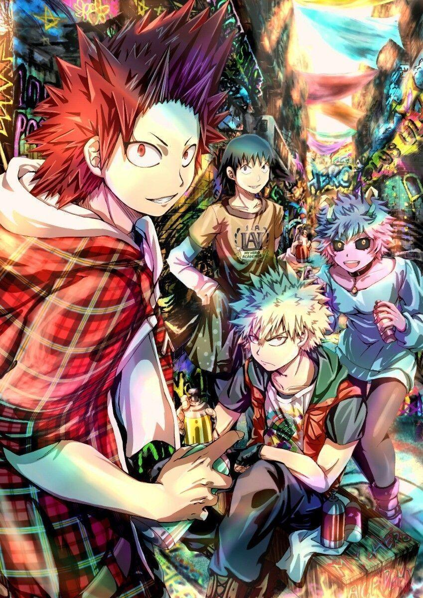 849x1200 Bakugou X Kirishima Wallpaper