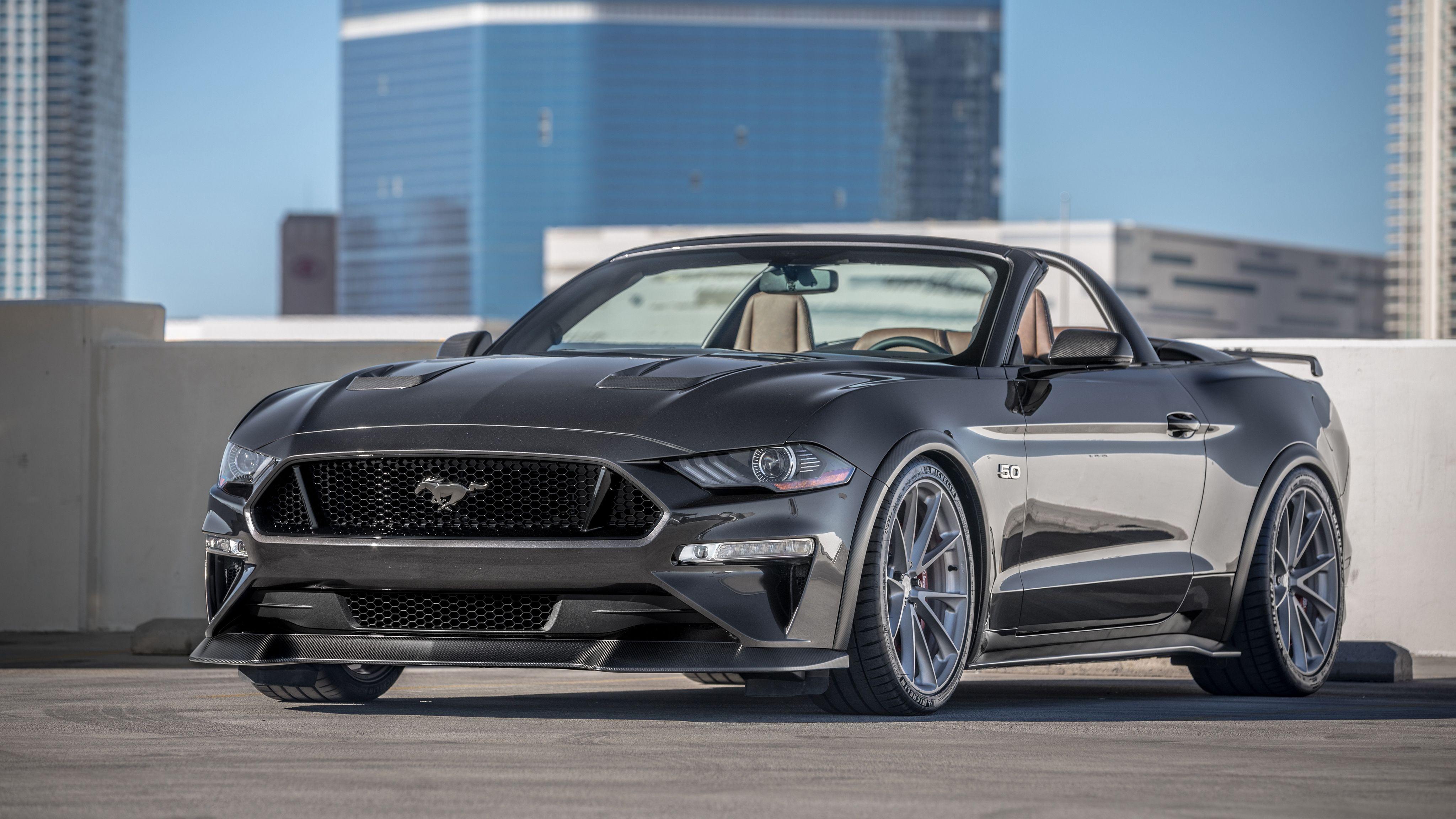 4096x2304 Ford Mustang GT Convertible by Speedkore 4K Wallpaper. HD Car Wallpaper