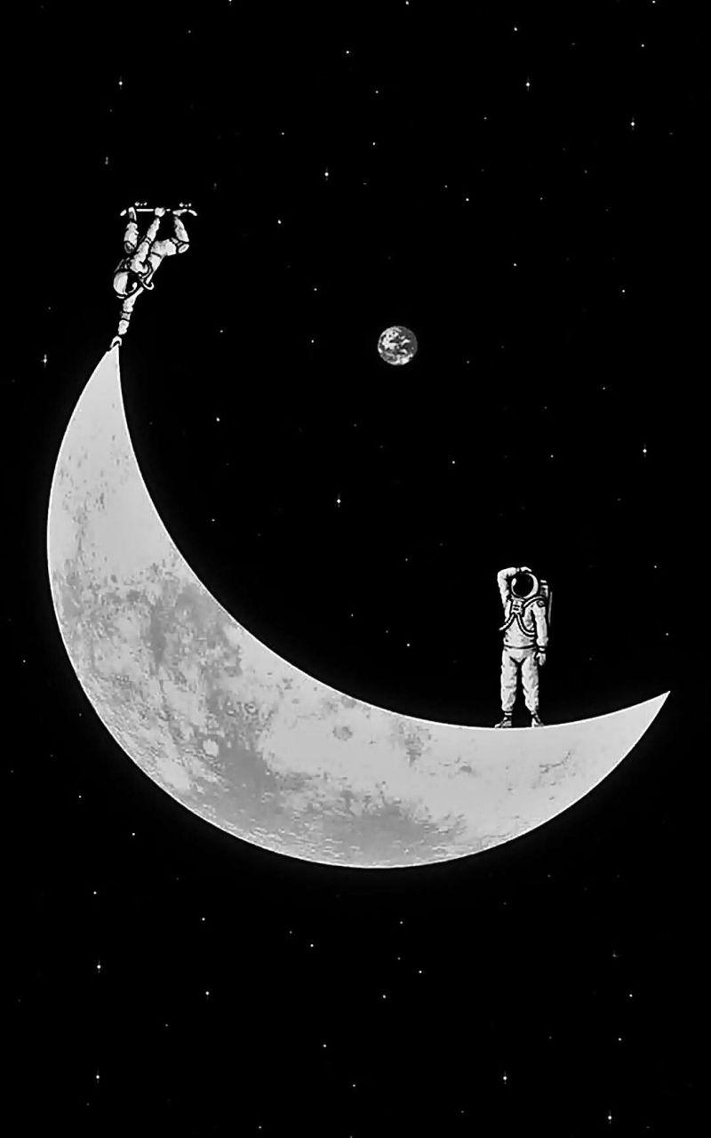 800x1280 Free download space astronaut skate moon Wallpaper space Android wallpaper [1080x1920] for your Desktop, Mobile & Tablet. Explore Astronaut Girl Aesthetic Wallpaper. Astronaut Girl Aesthetic Wallpaper, Astronaut Wallpaper, Astronaut Wallpaper