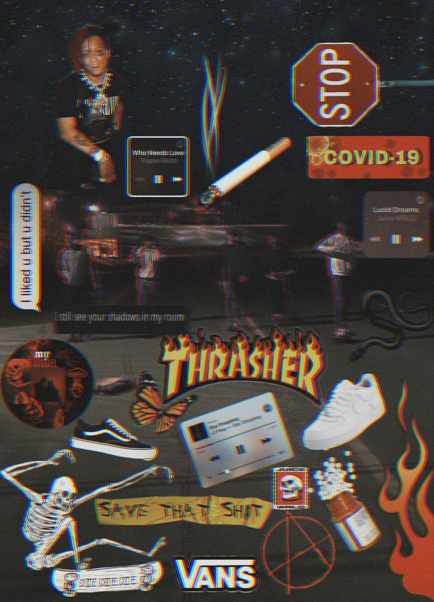 866x1200 edgy #wallpaper #art #skate. Edgy wallpaper, Aesthetic iphone wallpaper, Wallpaper