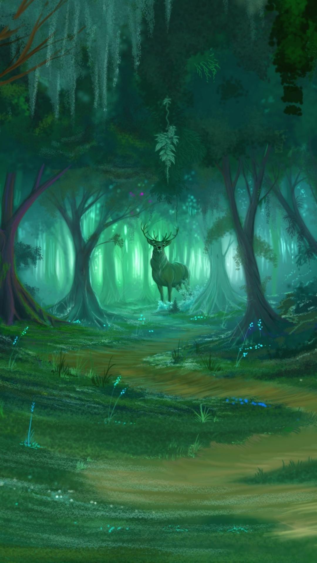 Biểu tượng hình nền rừng ảo 1080x1920