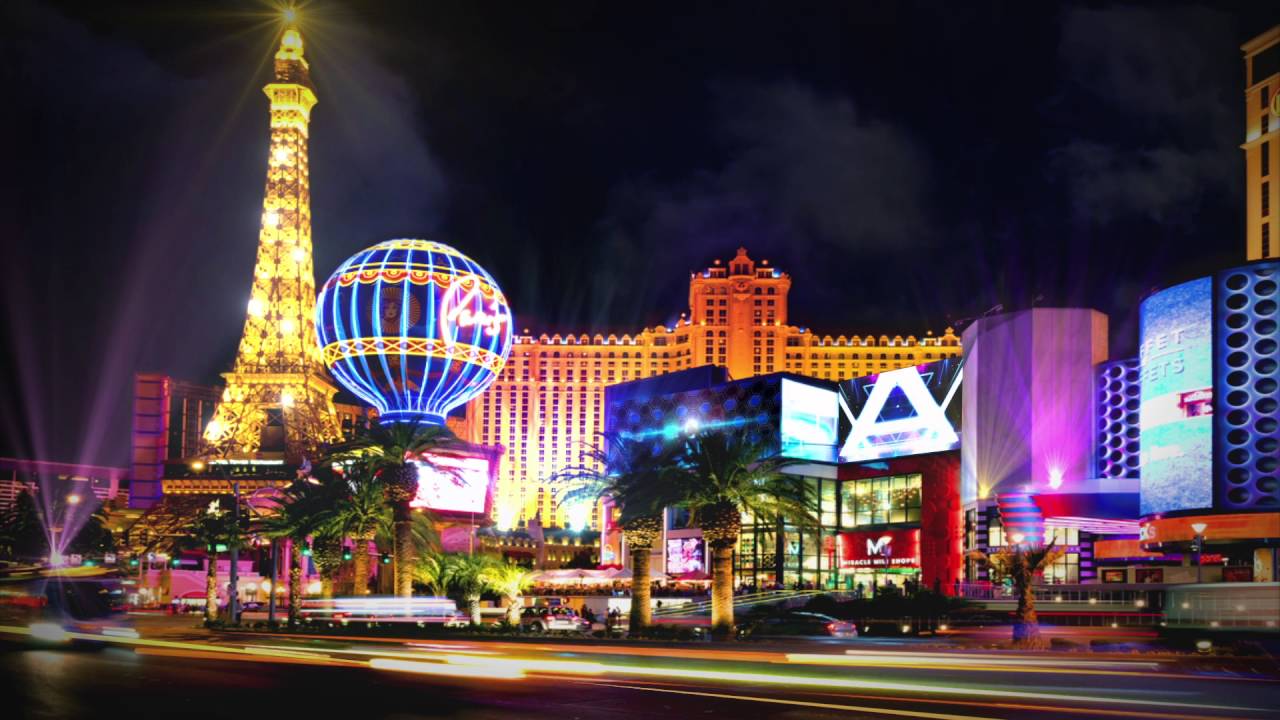 1280x720 Las Vegas Background HD
