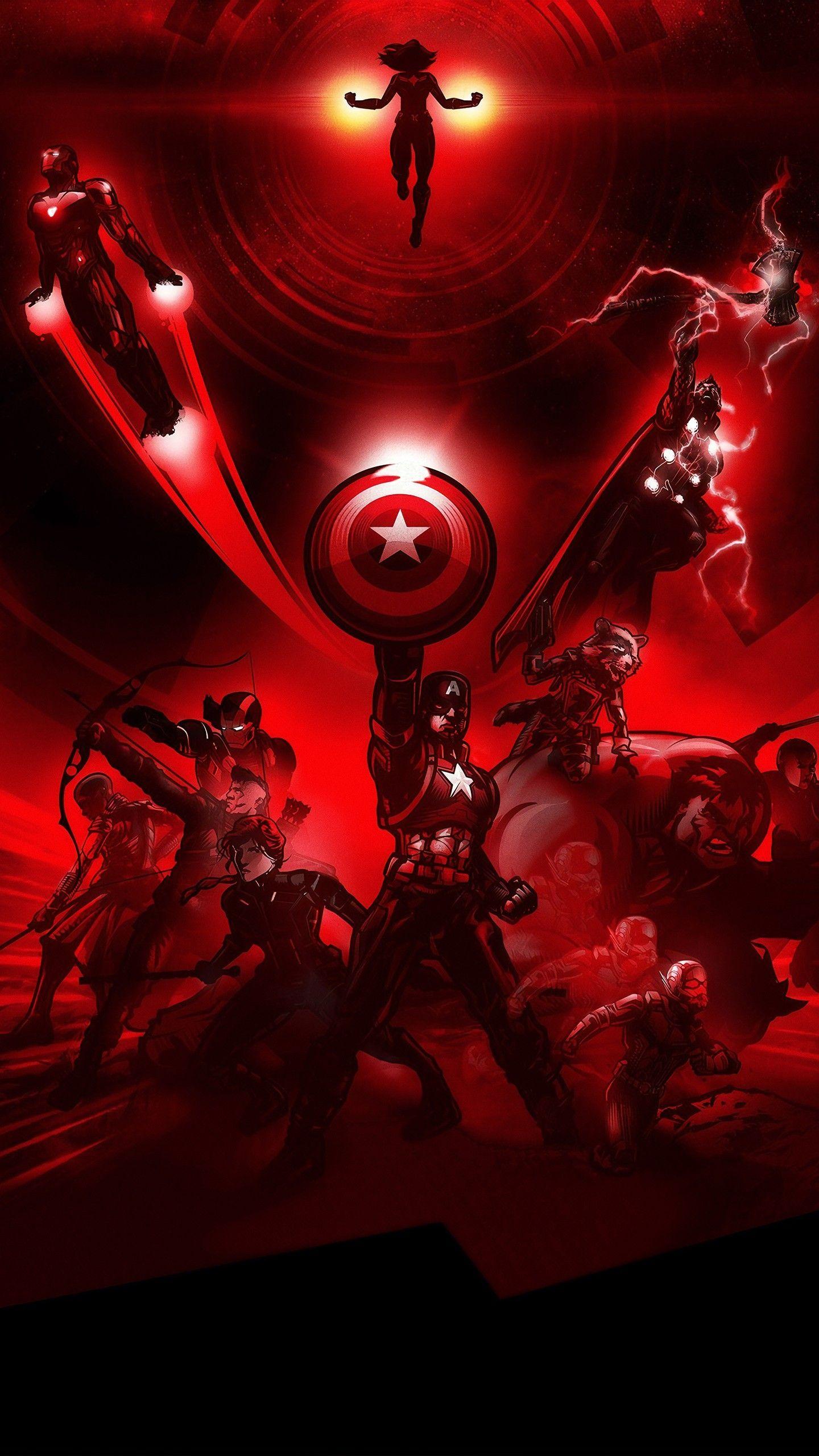 1440x2560 Avengers Endgame Superheroes 4K 5K Wallpaper