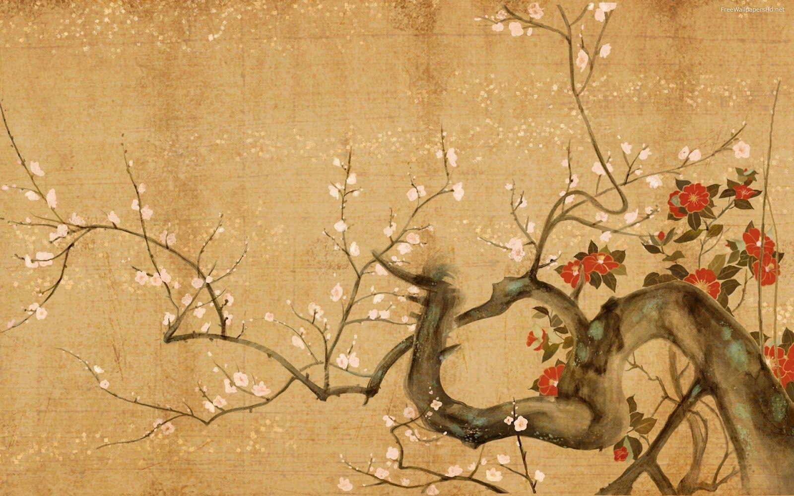 1600x1000 Kinds Of Wallpaper: Asian Art Wallpaper