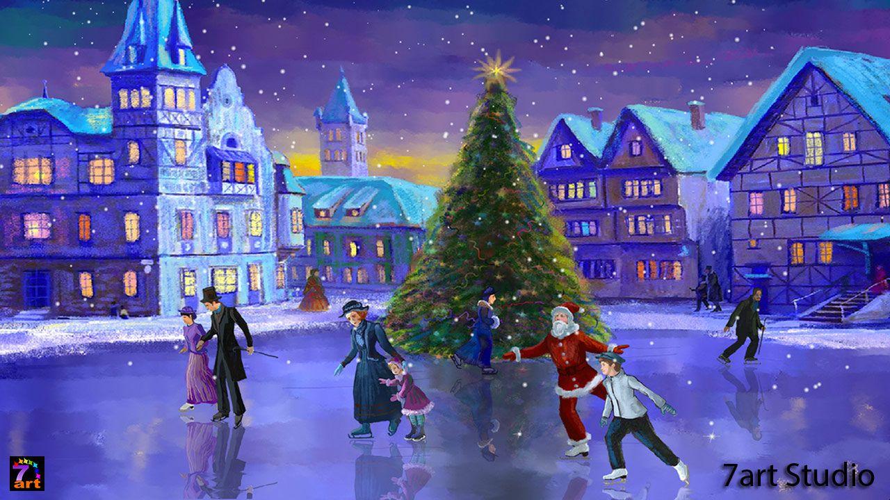 1280x720 Windows Desktop Background: Free Christmas Desktop Background For Windows 10