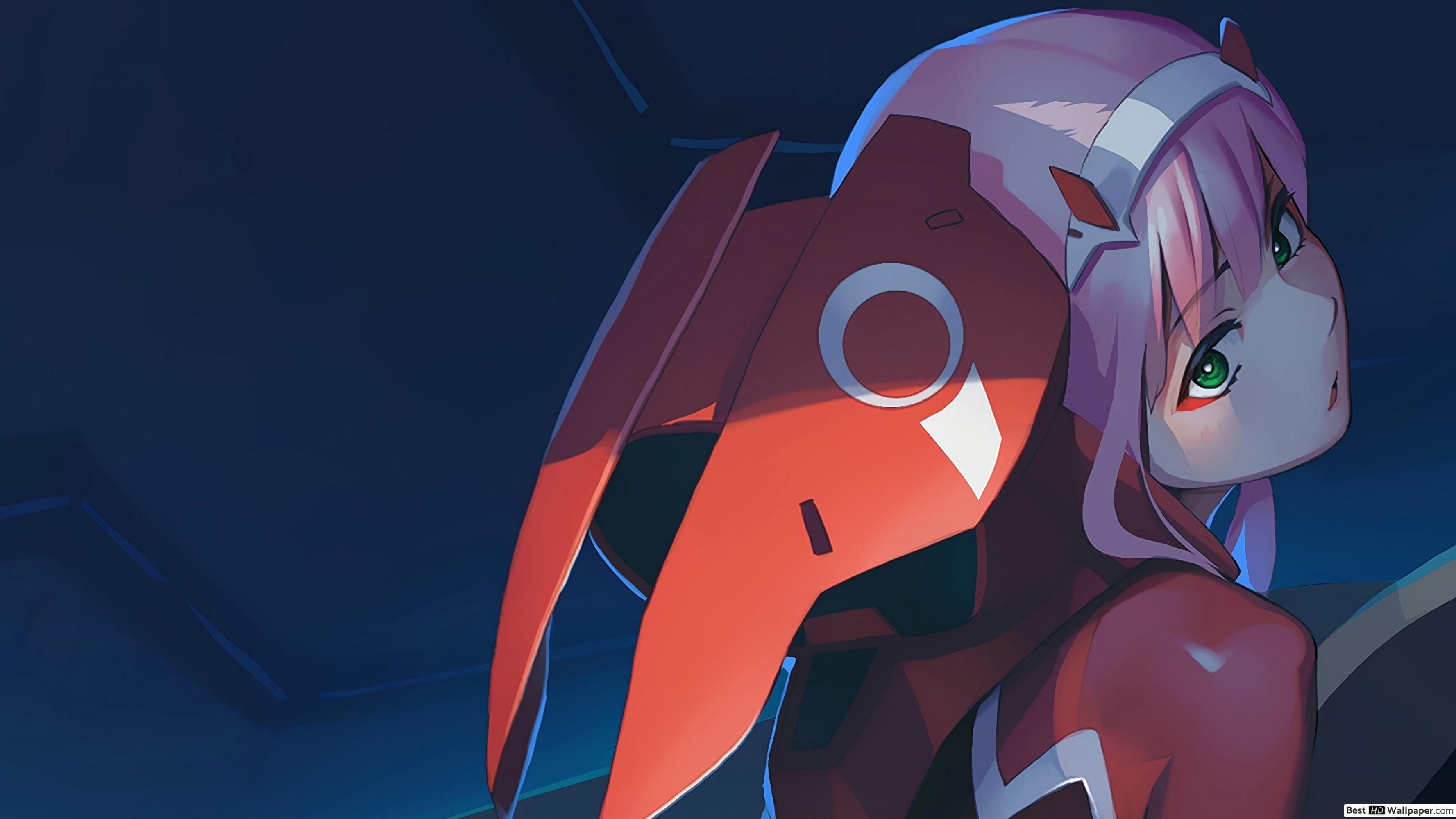 3554x1999 Zero Two in the Franxx HD wallpaper download