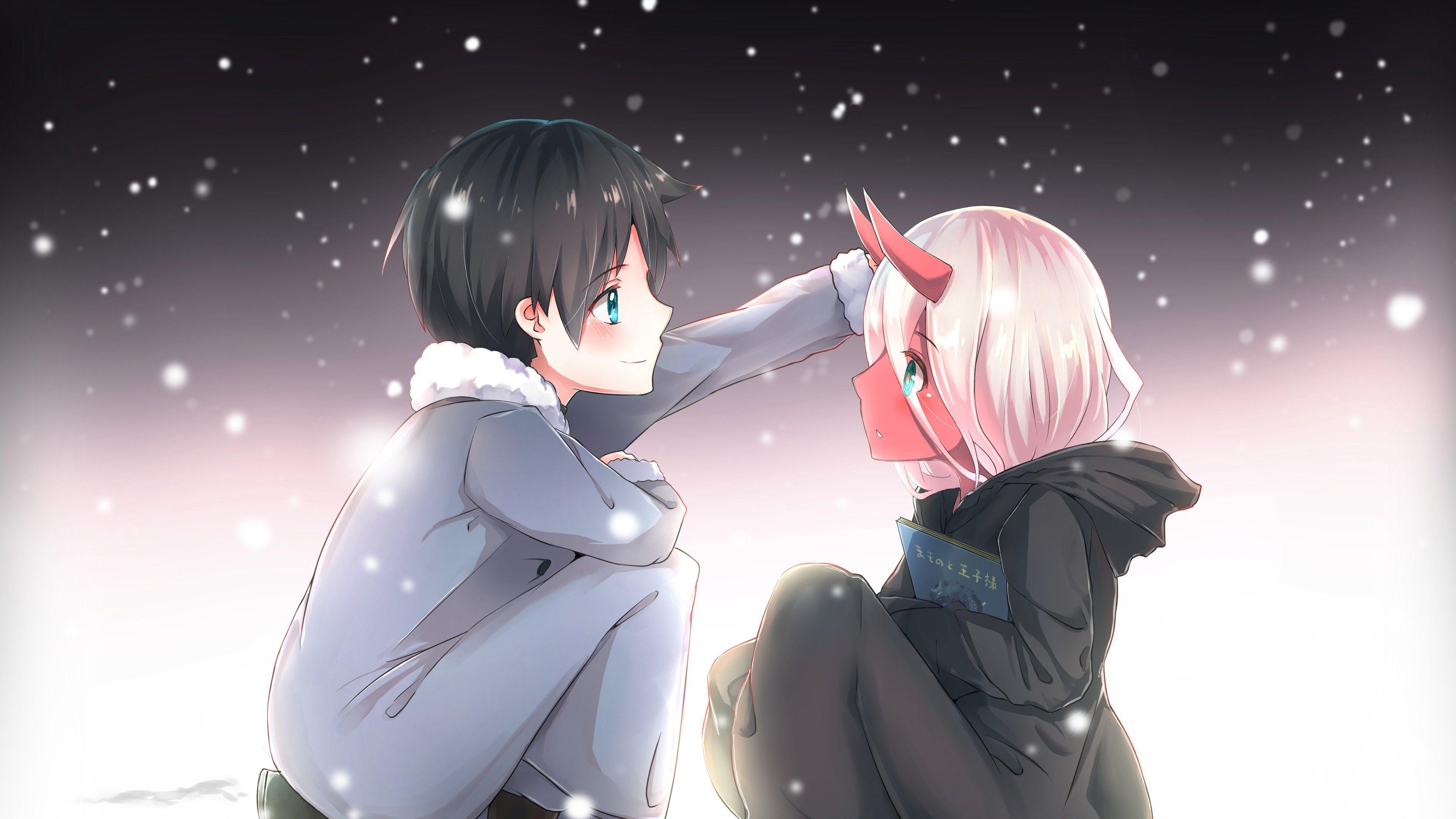 3840x2160 Hiro X Zero Two Wallpaper