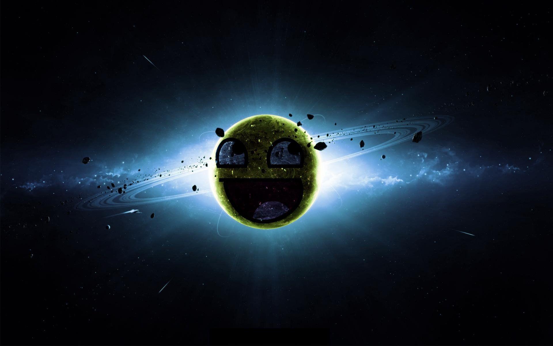 1920x1200 Awesome Face Wallpaper Space