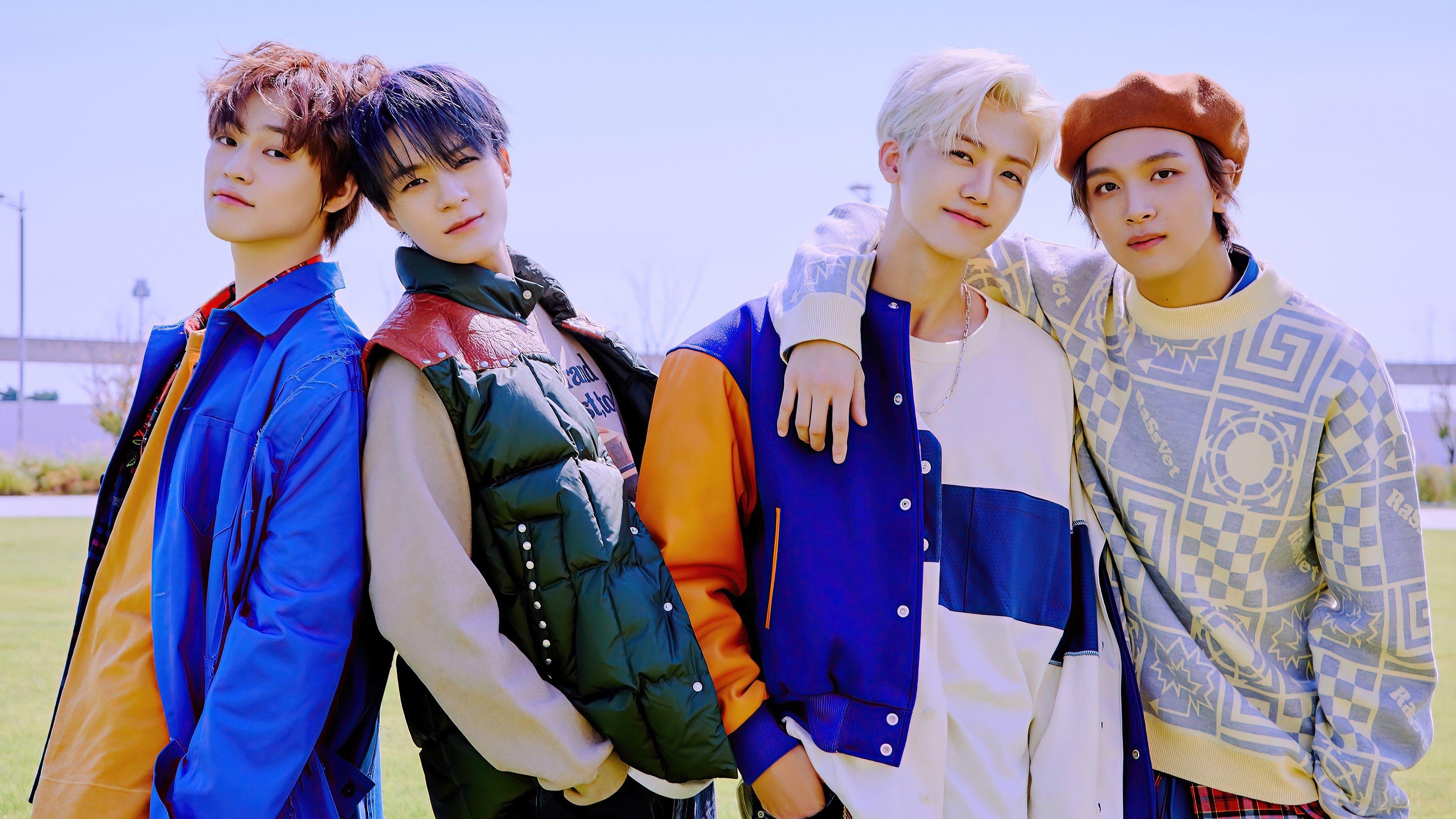3840x2160 NCT Dream, NCT, 엔시티, Kpop, K Pop, Deja Vu Resonance Pt. 1 Album, Chenle, Jeno, Jaemin, Haechan 4k Wallpaper