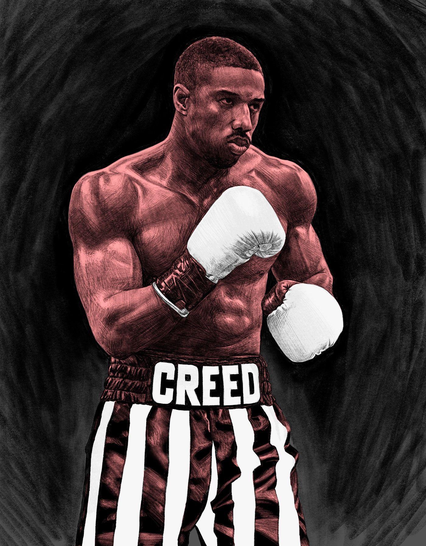 Adonis Creed Coloring Pages