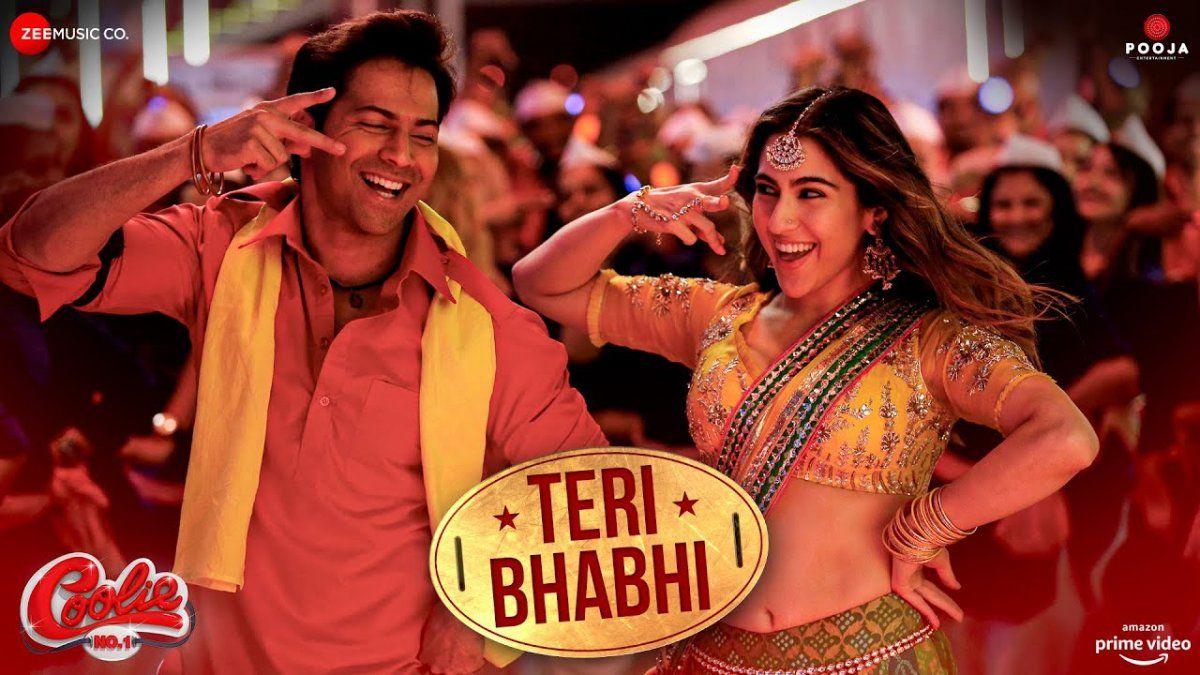1200x675 Coolie No 1 peppy track 'Teri Bhabhi' featuring Varun Dhawan and Sara Ali Khan will surely leave you grooving