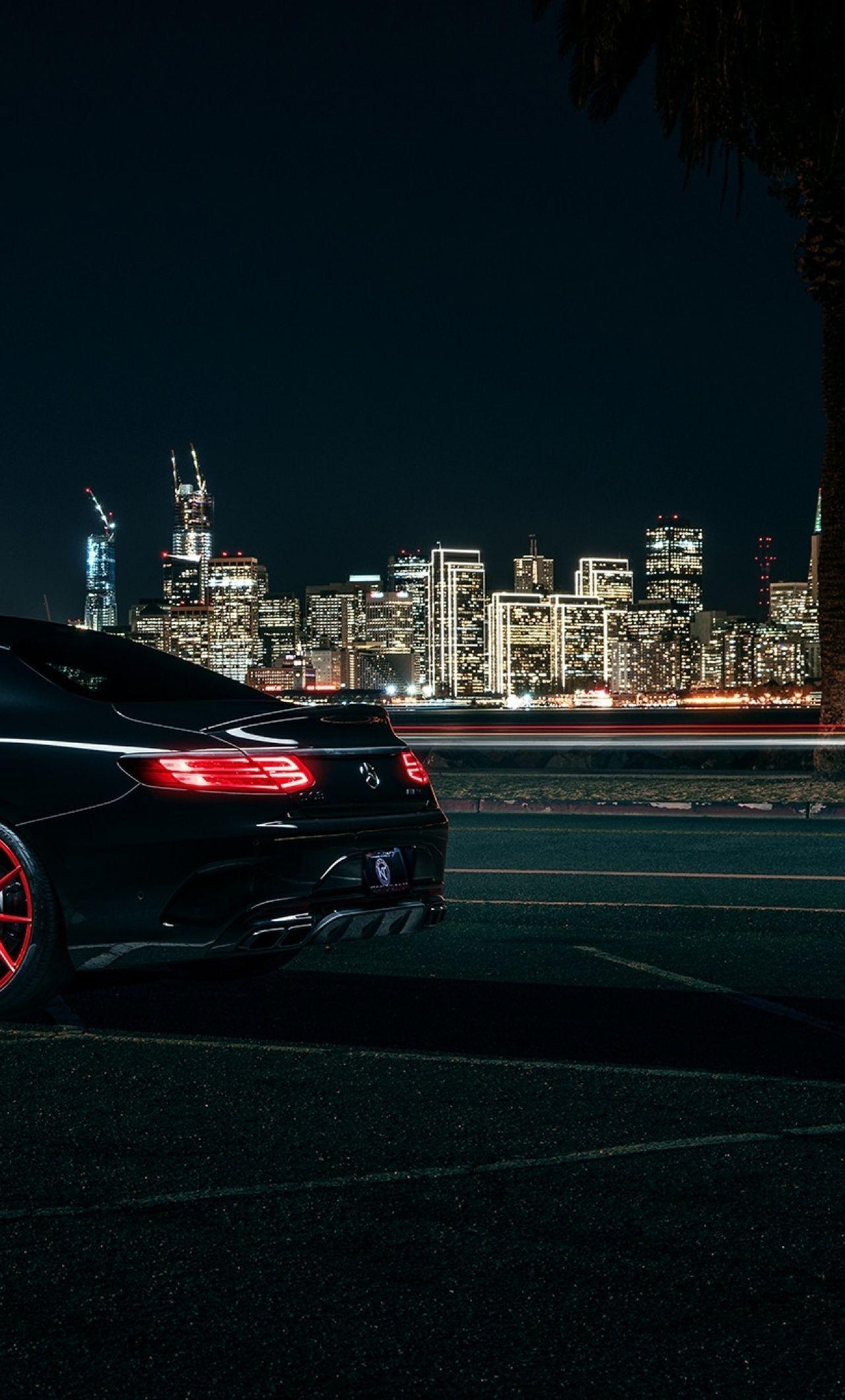 black mercedes car wallpaper