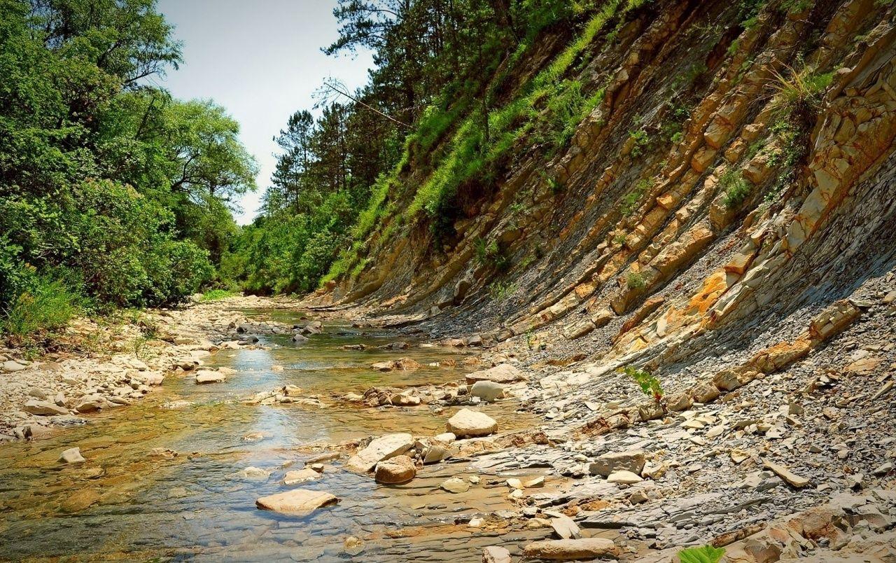 1280x804 Mountain River Eroding A Cliff wallpaper. Mountain River Eroding A Cliff