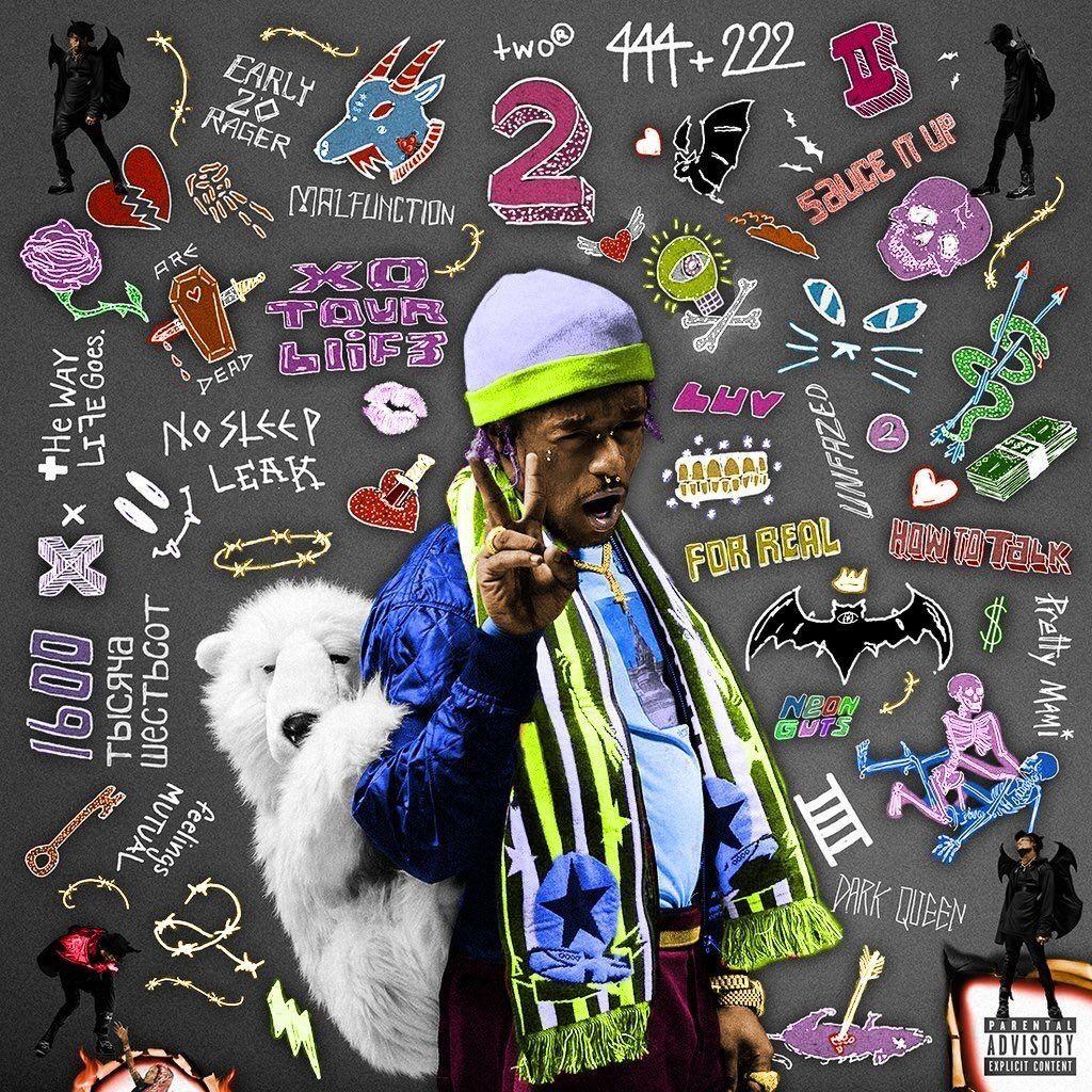 1024x1024 Lil Uzi Album Wallpaper