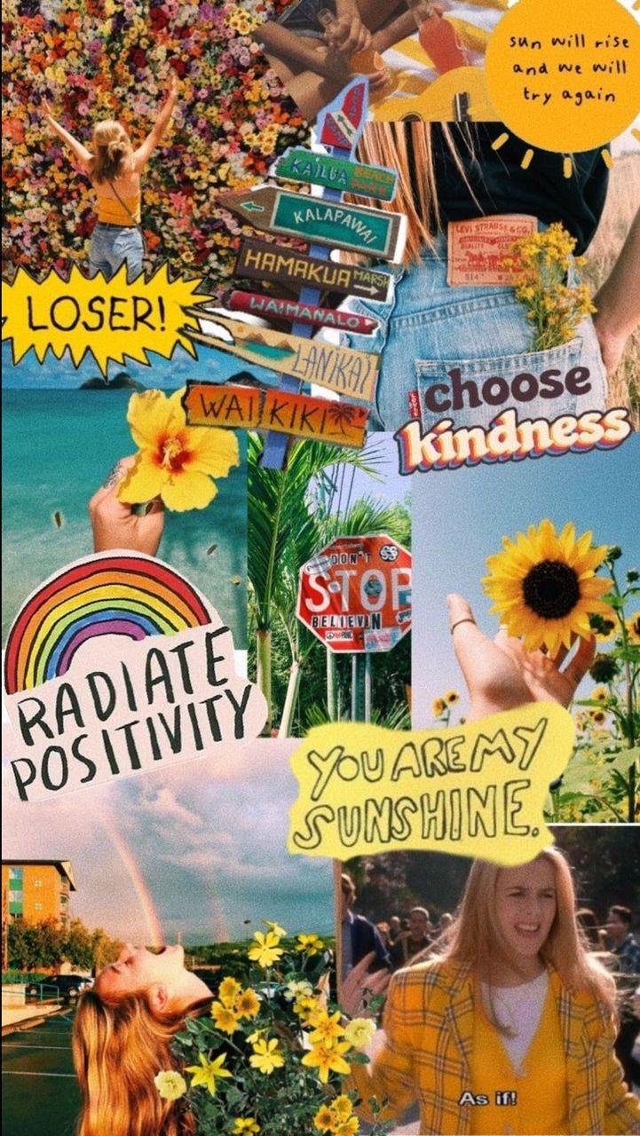 721x1280 Aesthetic Wallpaper Happy Vibes HD New