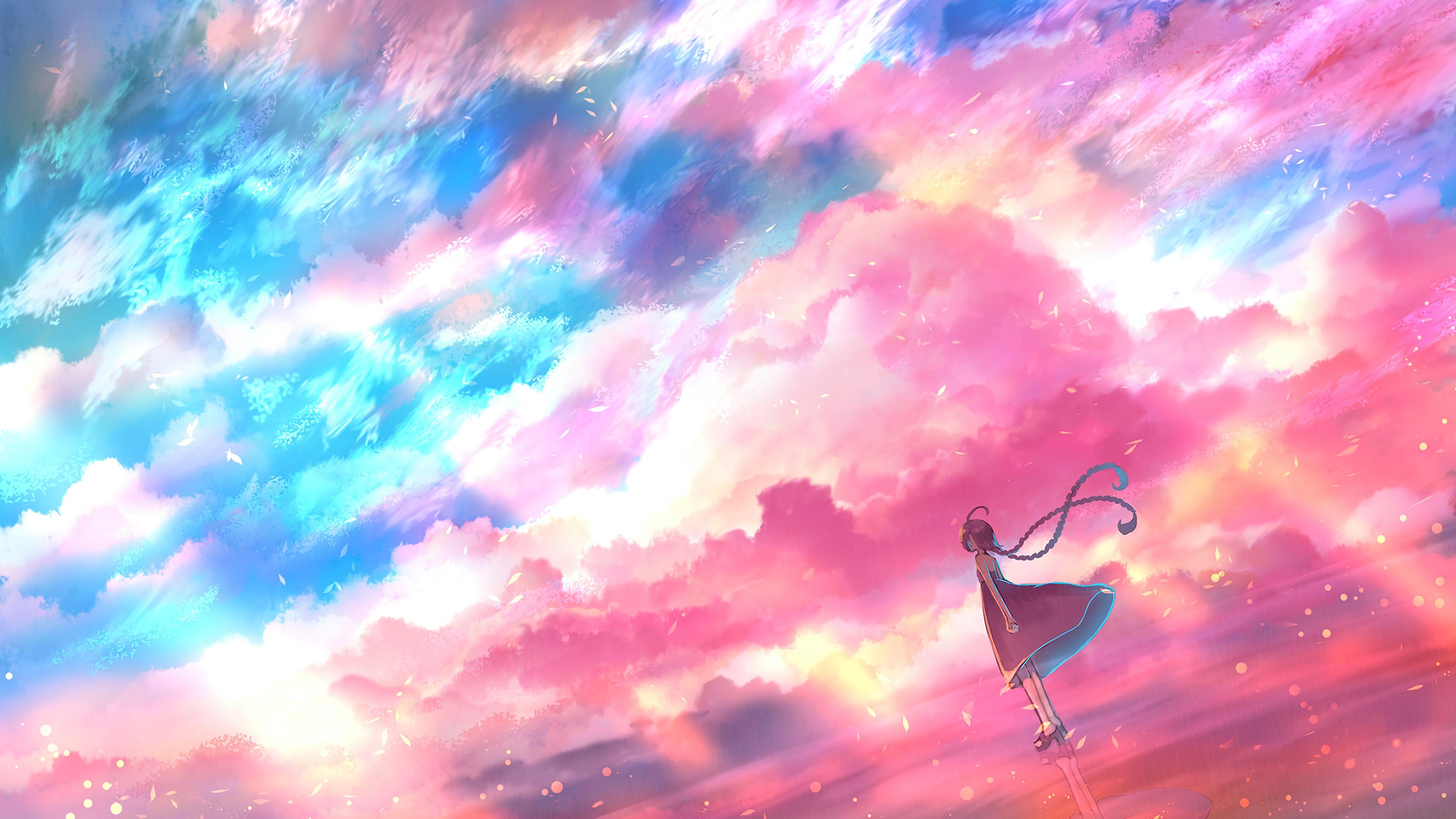 3840x2160 Pastel Sunset 4K wallpaper