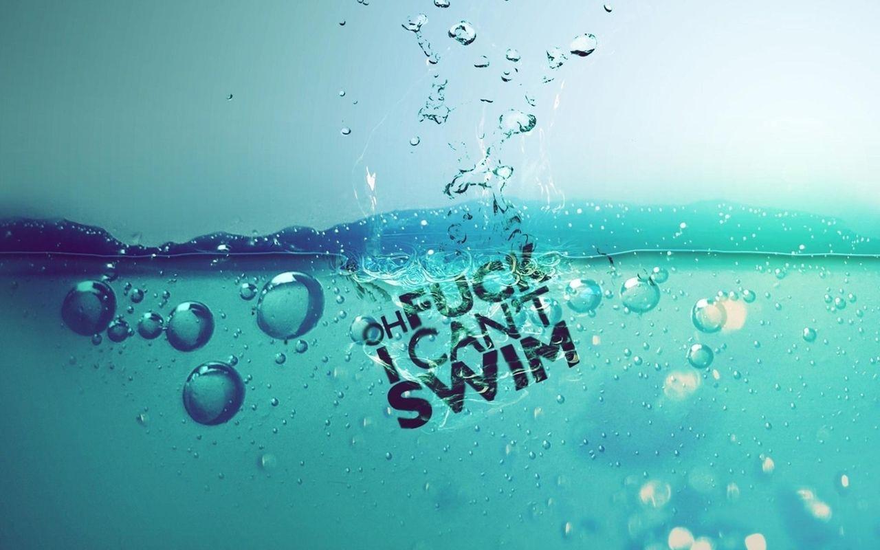 1280x800 Galaxy Tab S2 Wallpaper Fuck I Cant Swim