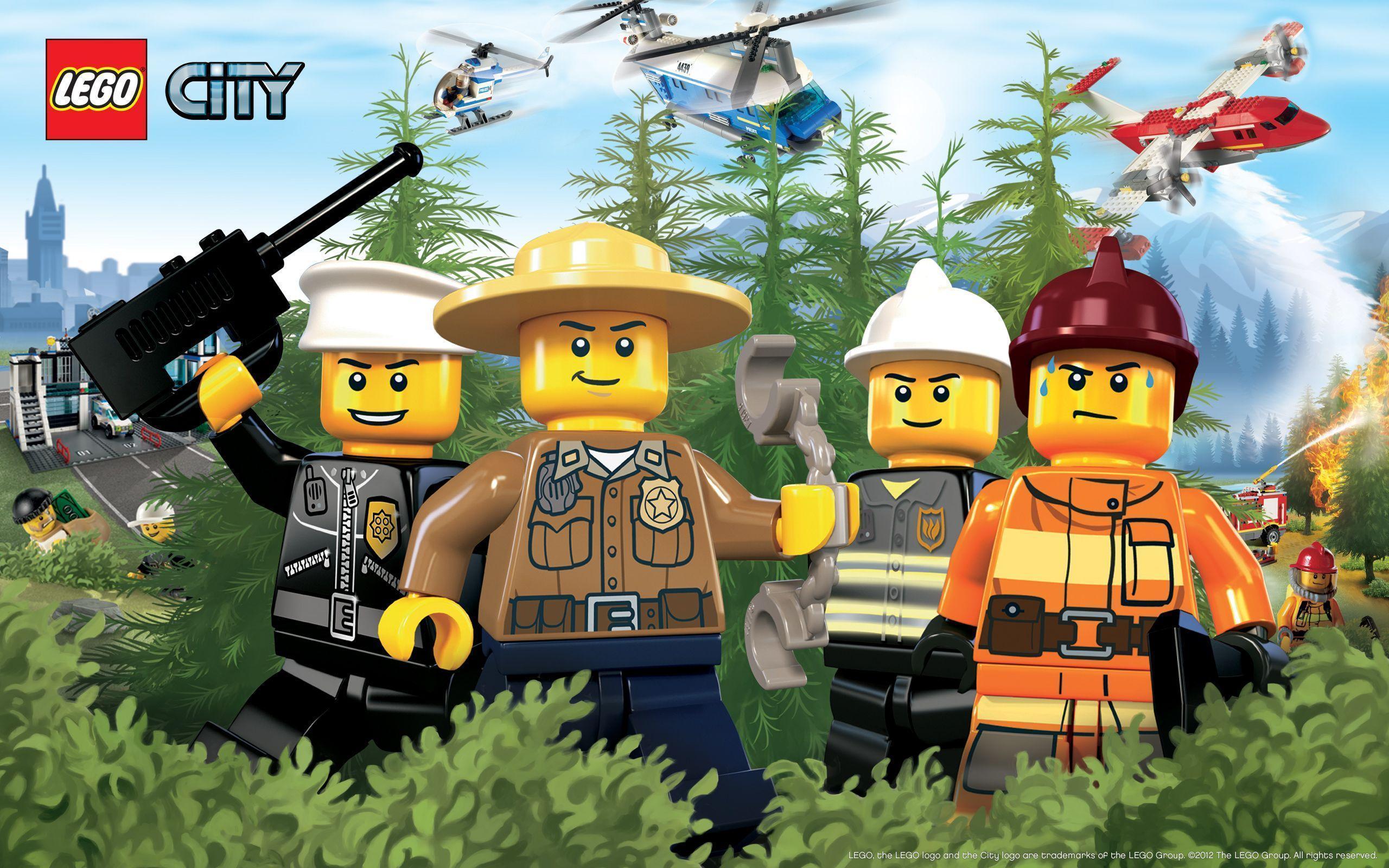 2560x1600 Lego City Wallpaper