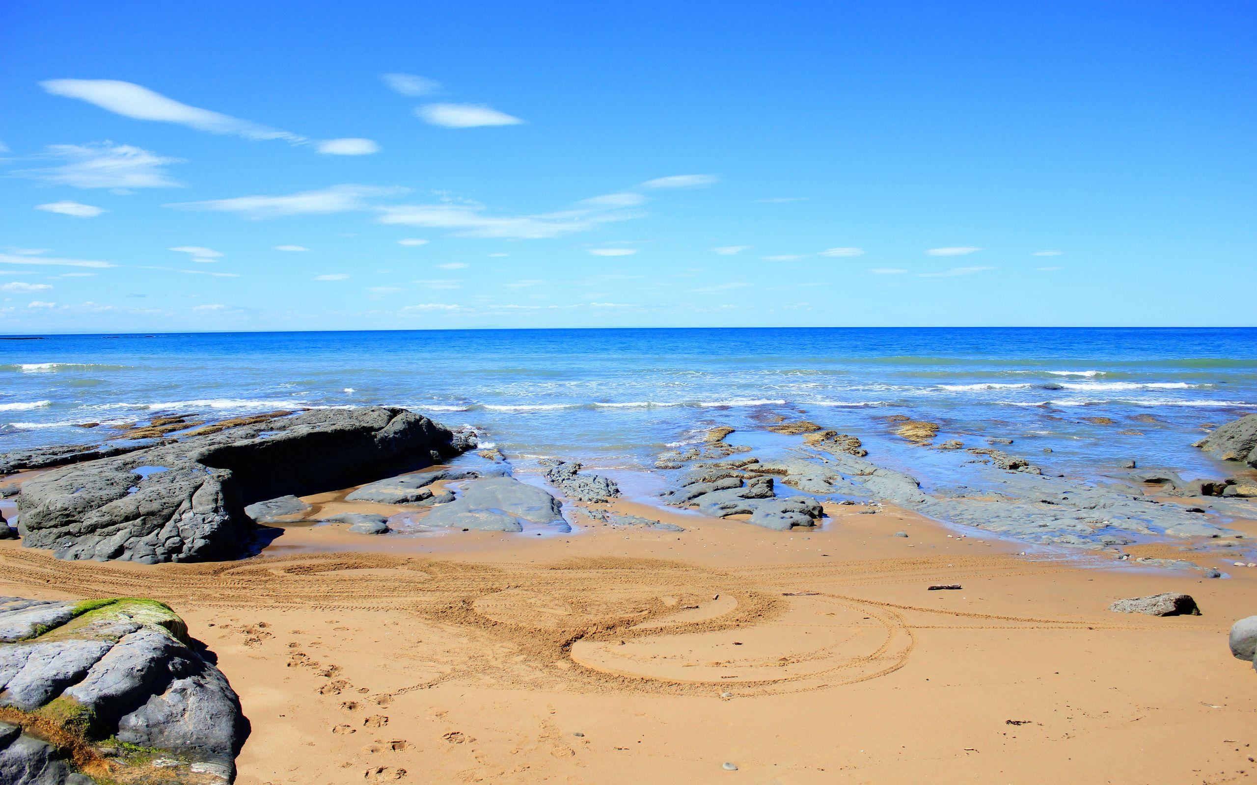 2560x1600 awesome Beach Wallpaper HD. Beach, Beach wallpaper, Scenic