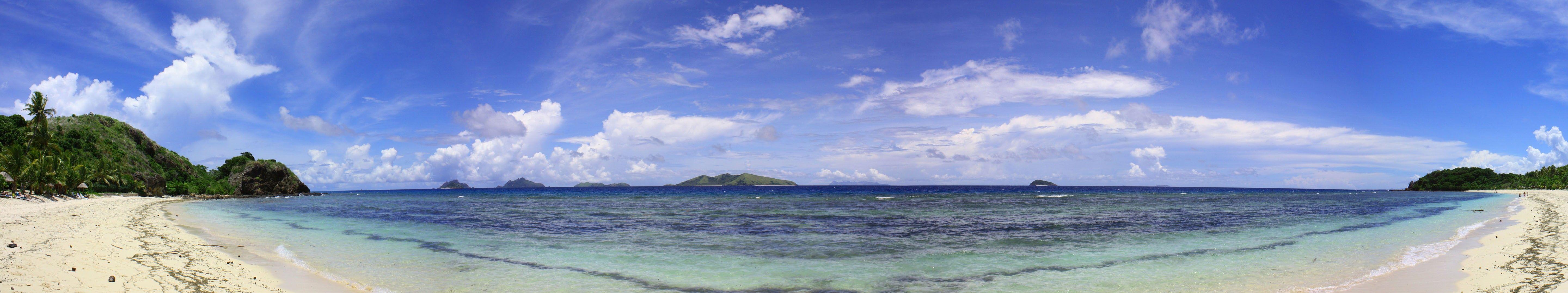 5760x1080 Triple Screen Sea Wallpaper:5760x1080