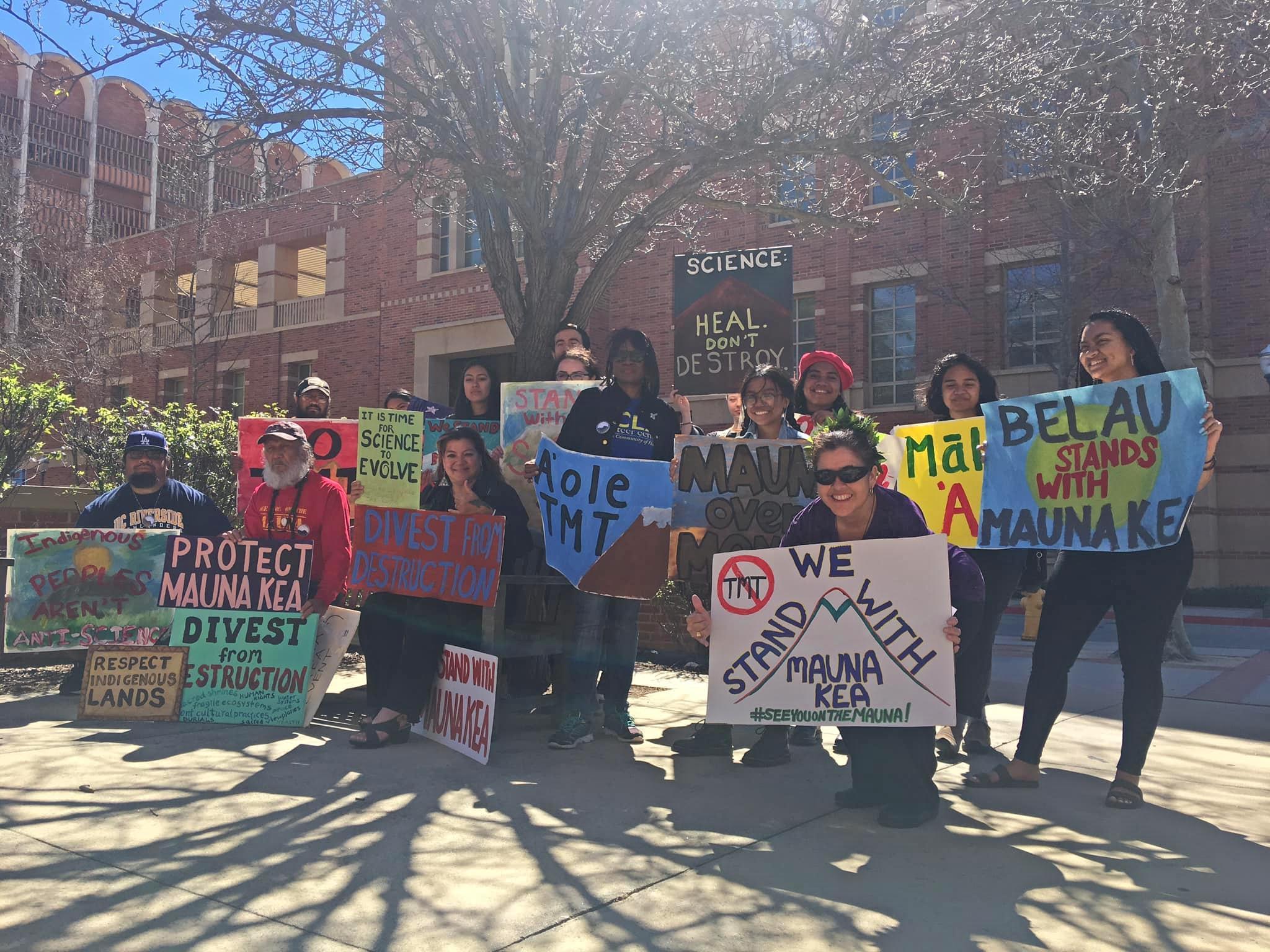 2048x1536 Protests Against TMT At UCLA, More College Campuses Today. Hawaii Public Radio