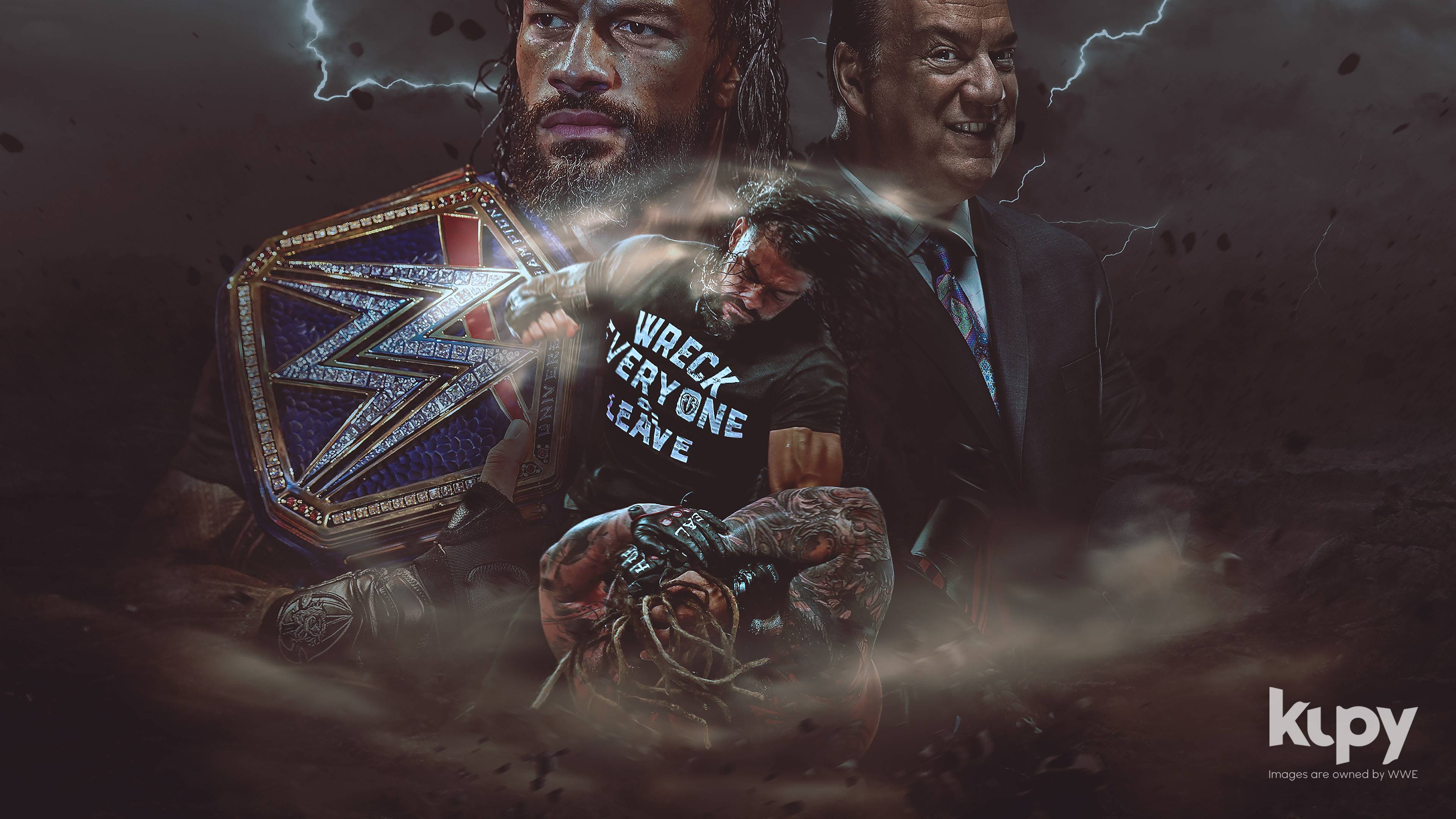 3840x2160 NEW Roman Reigns Universal Champion 2020 wallpaper! Wrestling Wallpaper