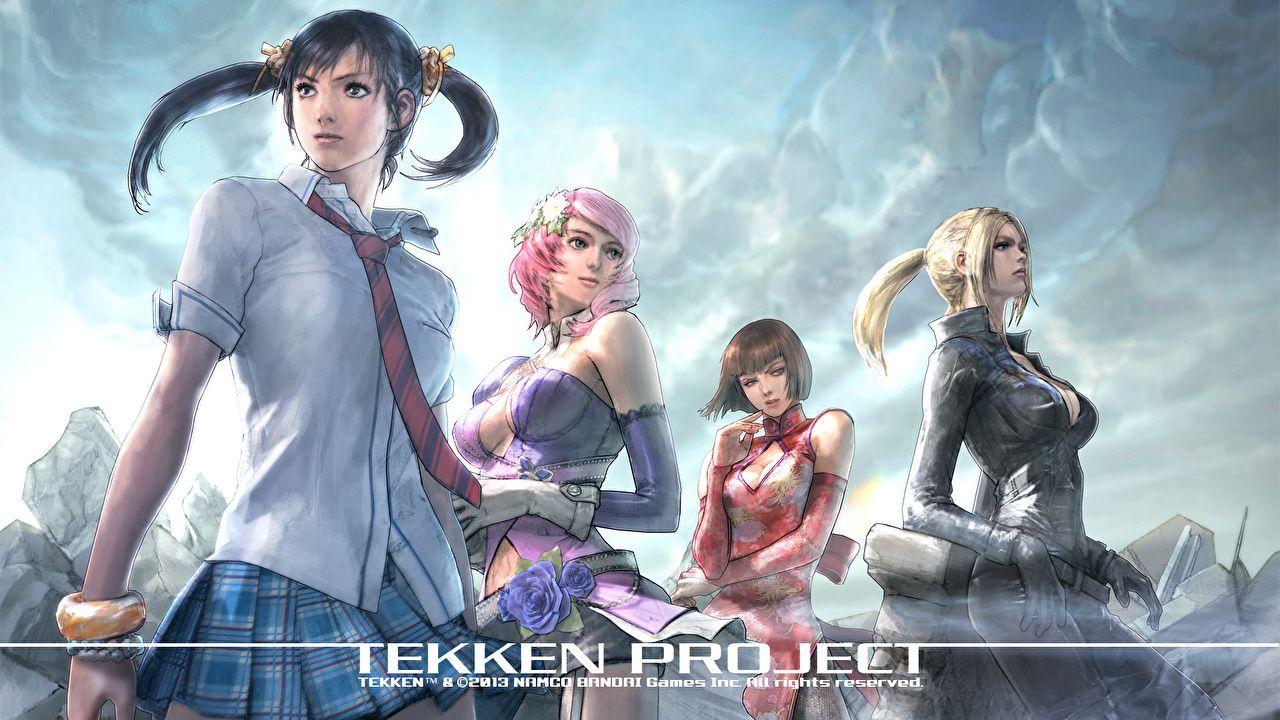 1280x720 Desktop Wallpaper Tekken Nina Williams, Anna Williams, Alisa