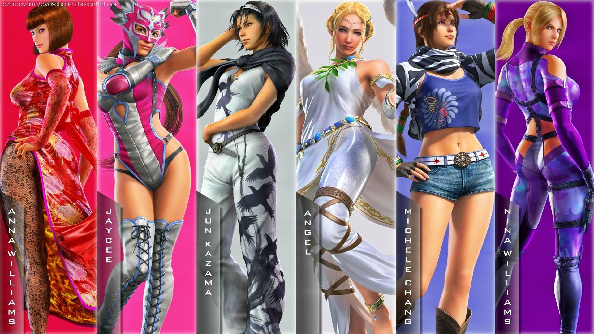 1920x1080 Tekken Girls. Girl wallpaper, HD wallpaper, Video game characters
