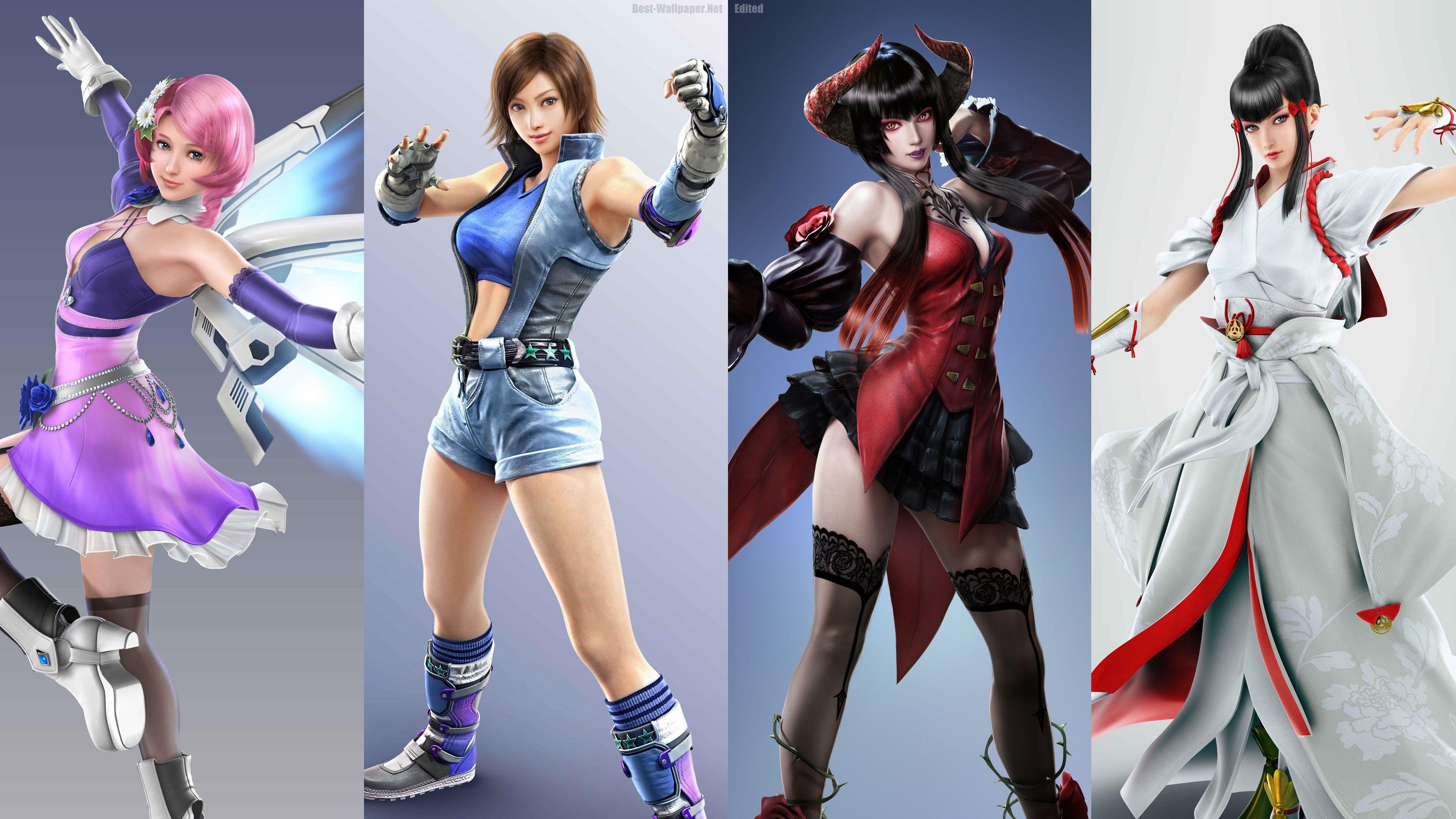 3840x2160 Wallpaper Tekken four beautiful girls 3840x2160 UHD 4K Picture, Image