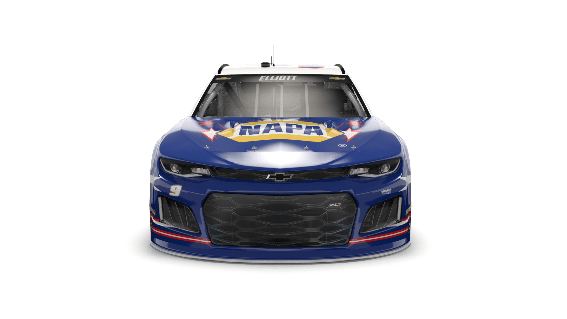 1920x1080 NAPA reveals Elliott's red, white and blue ride for Daytona