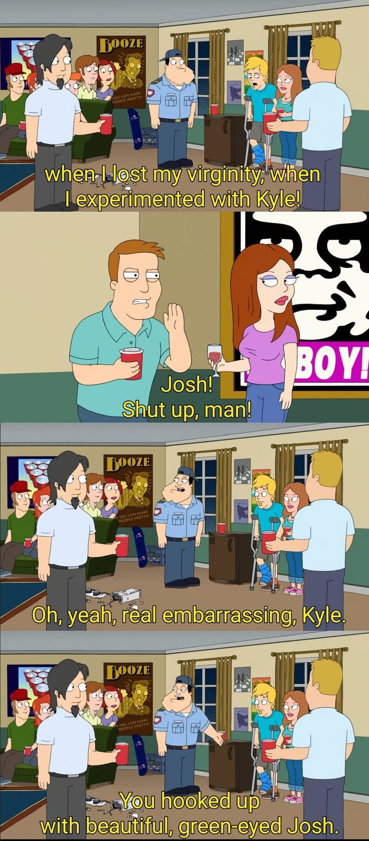 736x1676 King of the hill wallpaper. King of the hill meme, American dad fanart, Good morning