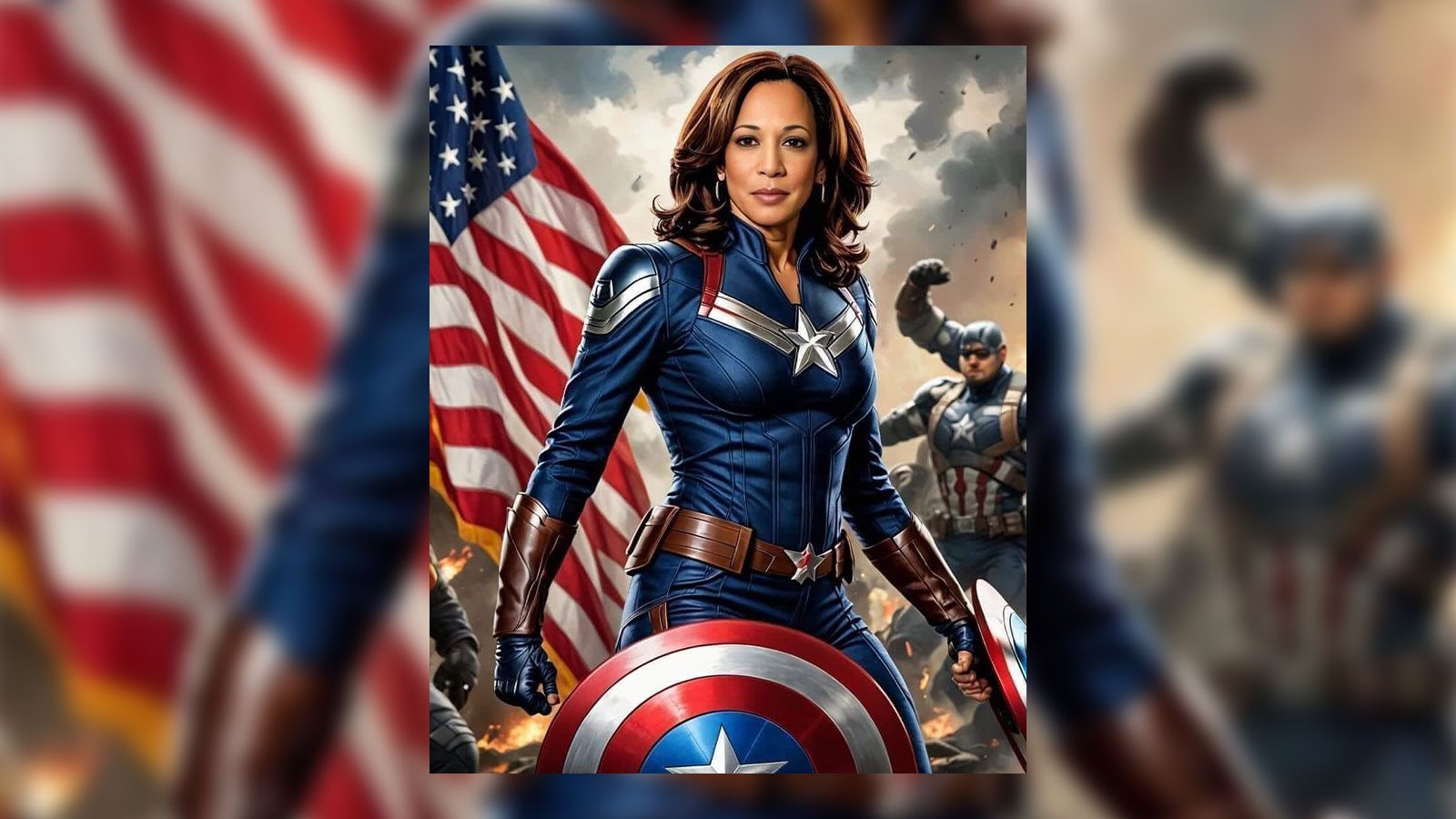 1600x900 Kamala Harris Captain America Meme 1600x900 Of The Black World 21st Century
